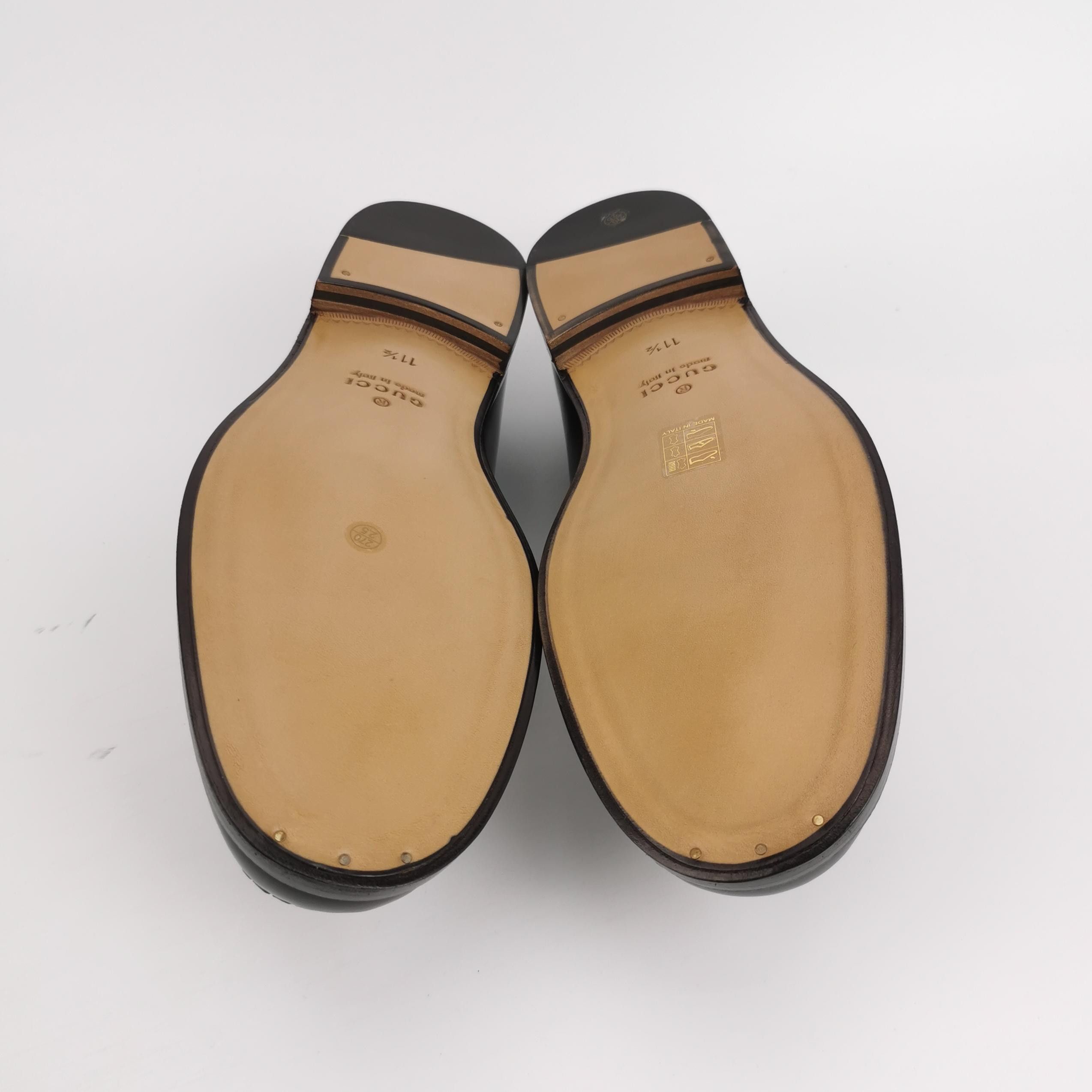 Gucci Gucci Men 12.5 Leather Size US 12.5 / EU 45-46 - 5 Thumbnail
