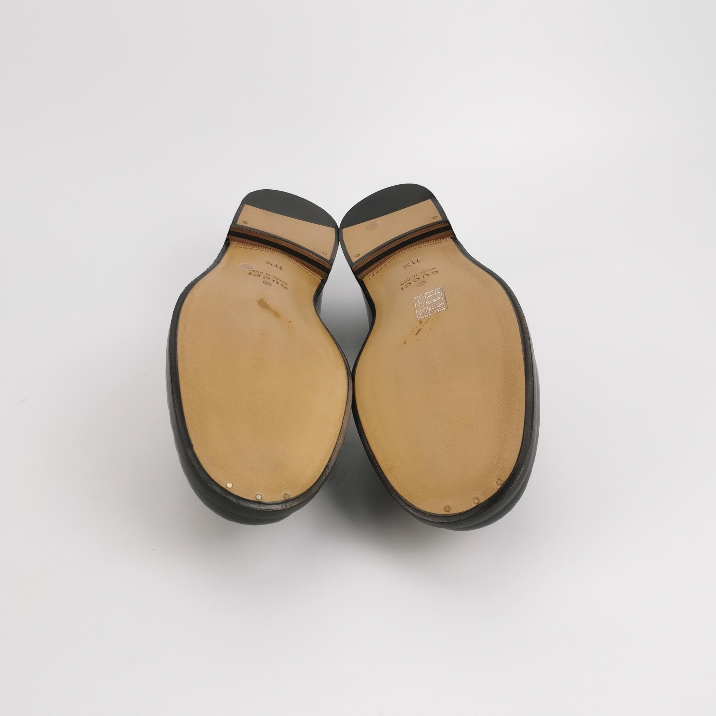 Gucci Gucci Men 12.5 Leather Size US 12.5 / EU 45-46 - 5 Thumbnail