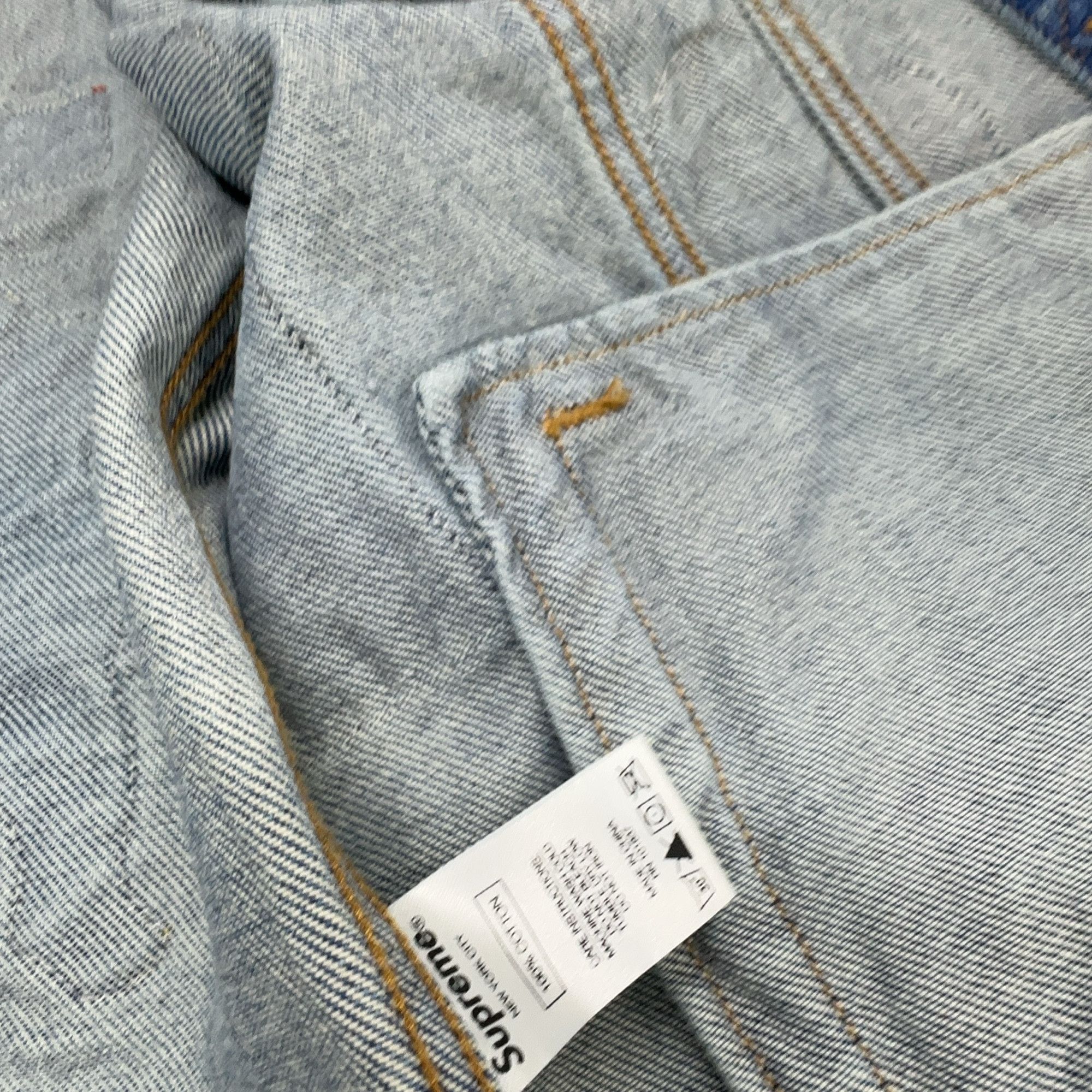 Supreme Supreme Patched Denim Jacket Size S Size US S / EU 44-46 / 1 - 4 Thumbnail