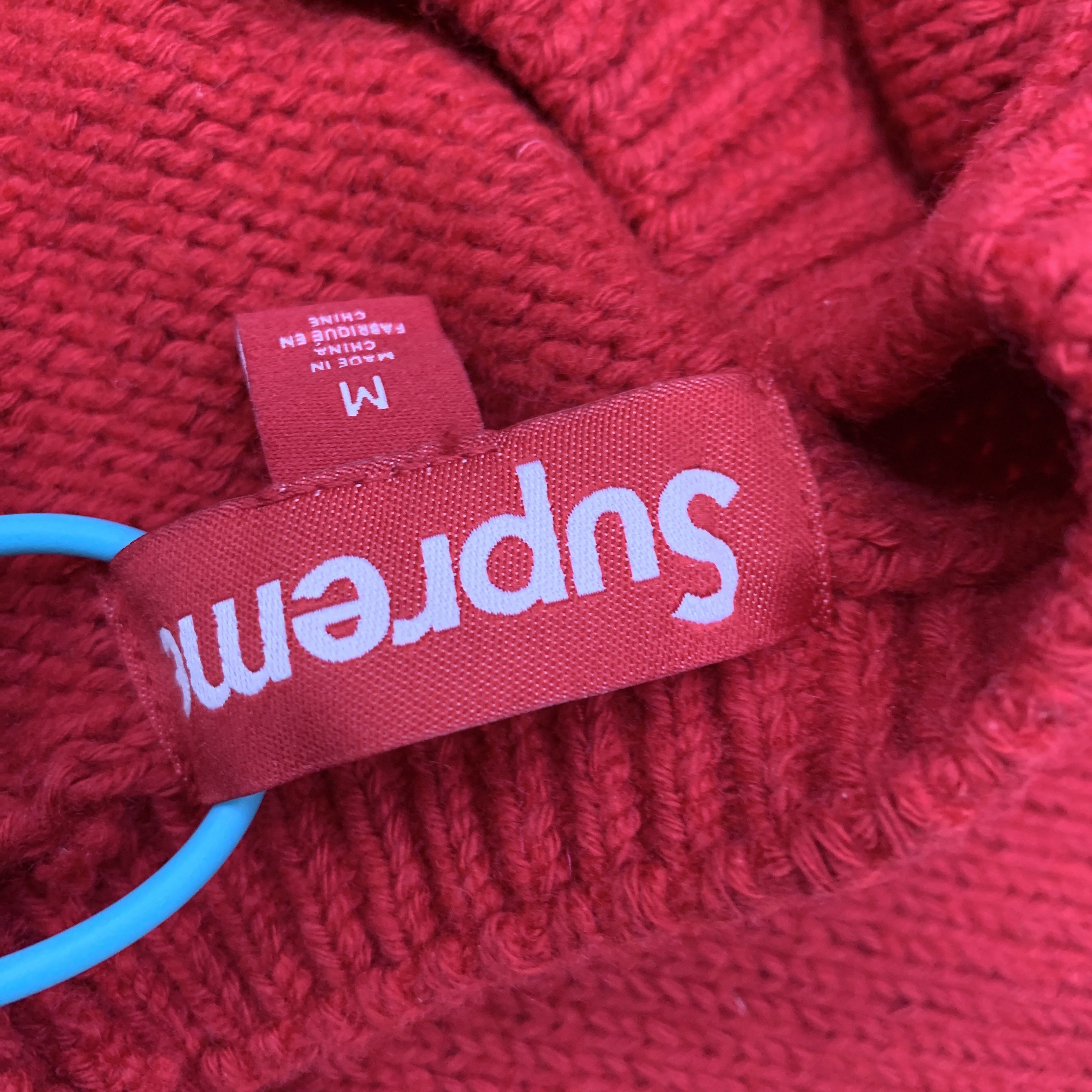 Supreme Supreme Logo Wool Blend Sweater Size M Size US M / EU 48-50 / 2 - 2 Thumbnail