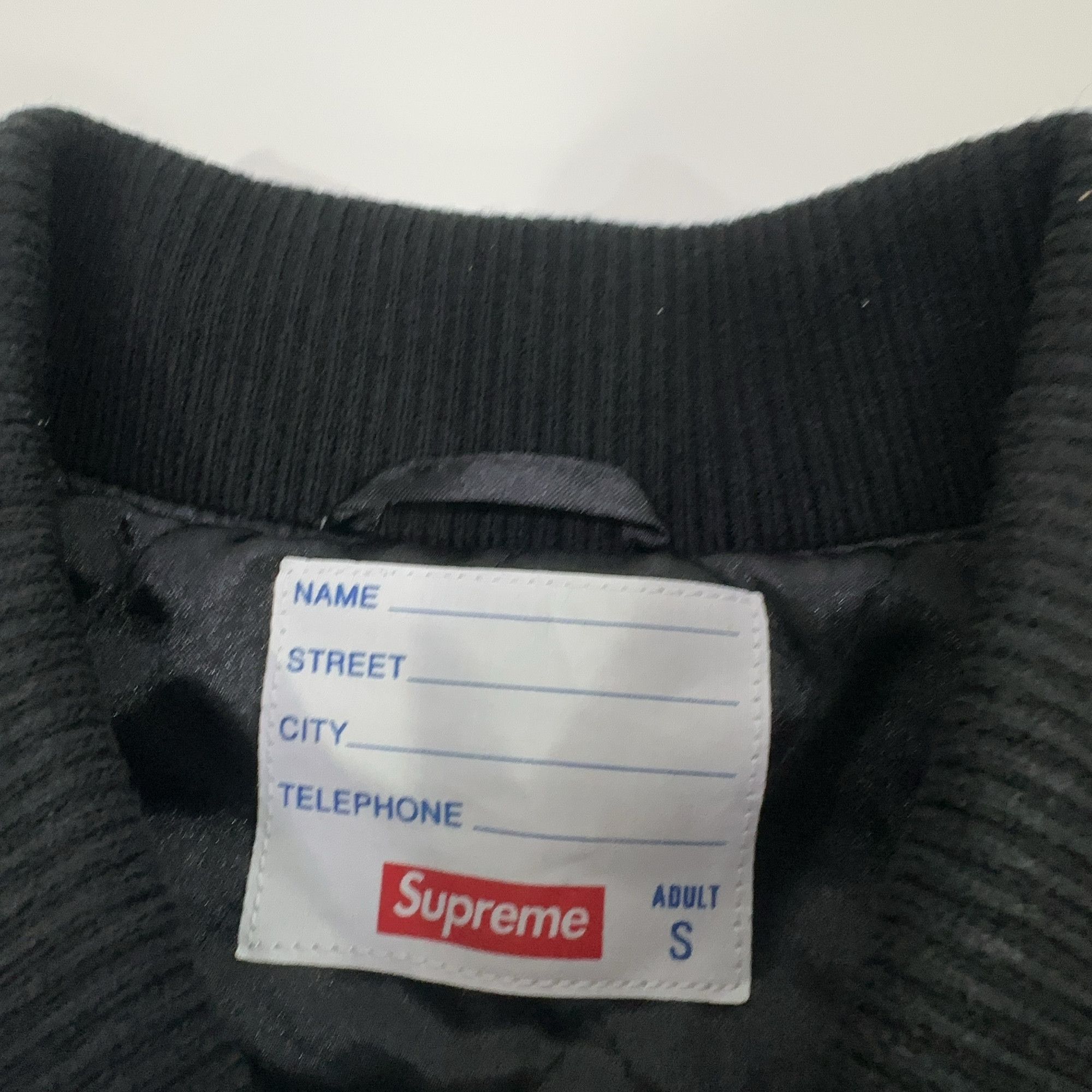 Supreme Supreme Aeon Flux Varsity Jacket Size S Size US S / EU 44-46 / 1 - 4 Thumbnail