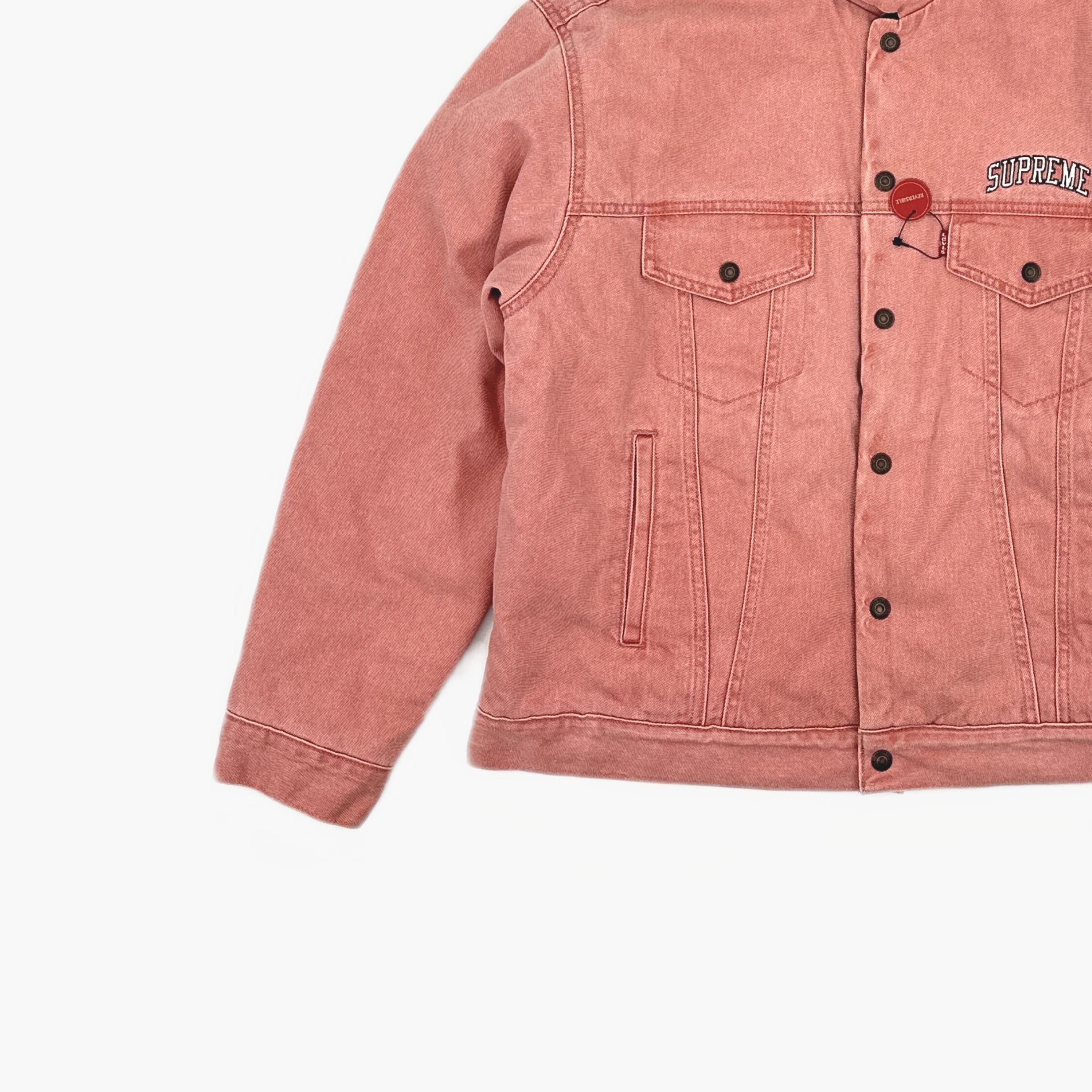 Supreme Supreme x Levi's Reversible Trucker Jacket Size L Size US L / EU 52-54 / 3 - 9 Thumbnail