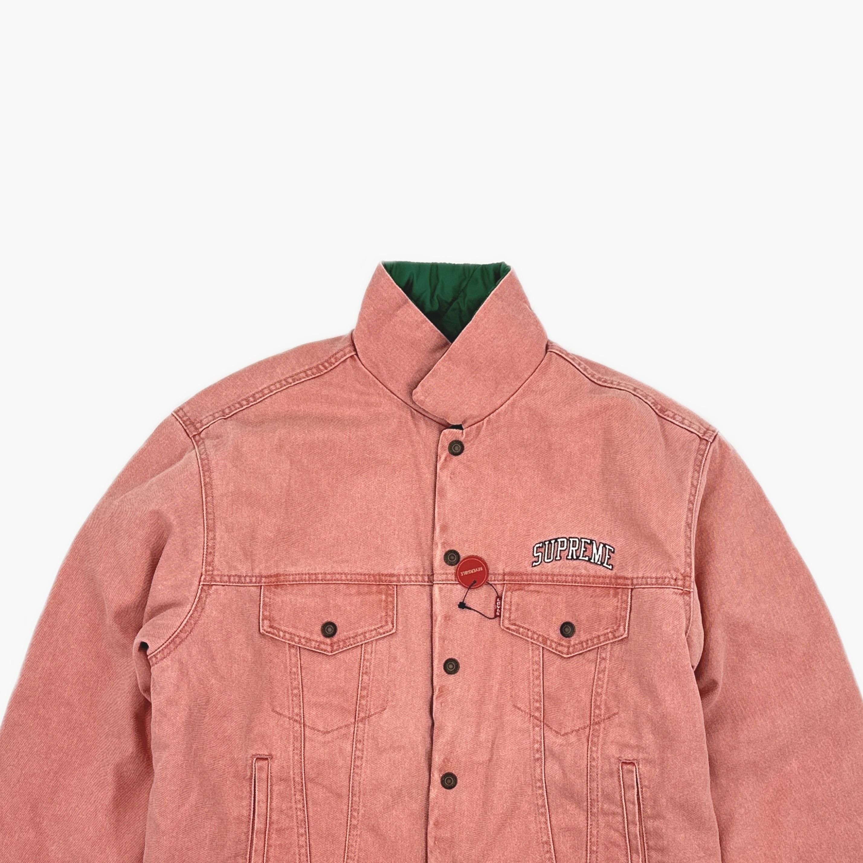 Supreme Supreme x Levi's Reversible Trucker Jacket Size L Size US L / EU 52-54 / 3 - 8 Thumbnail