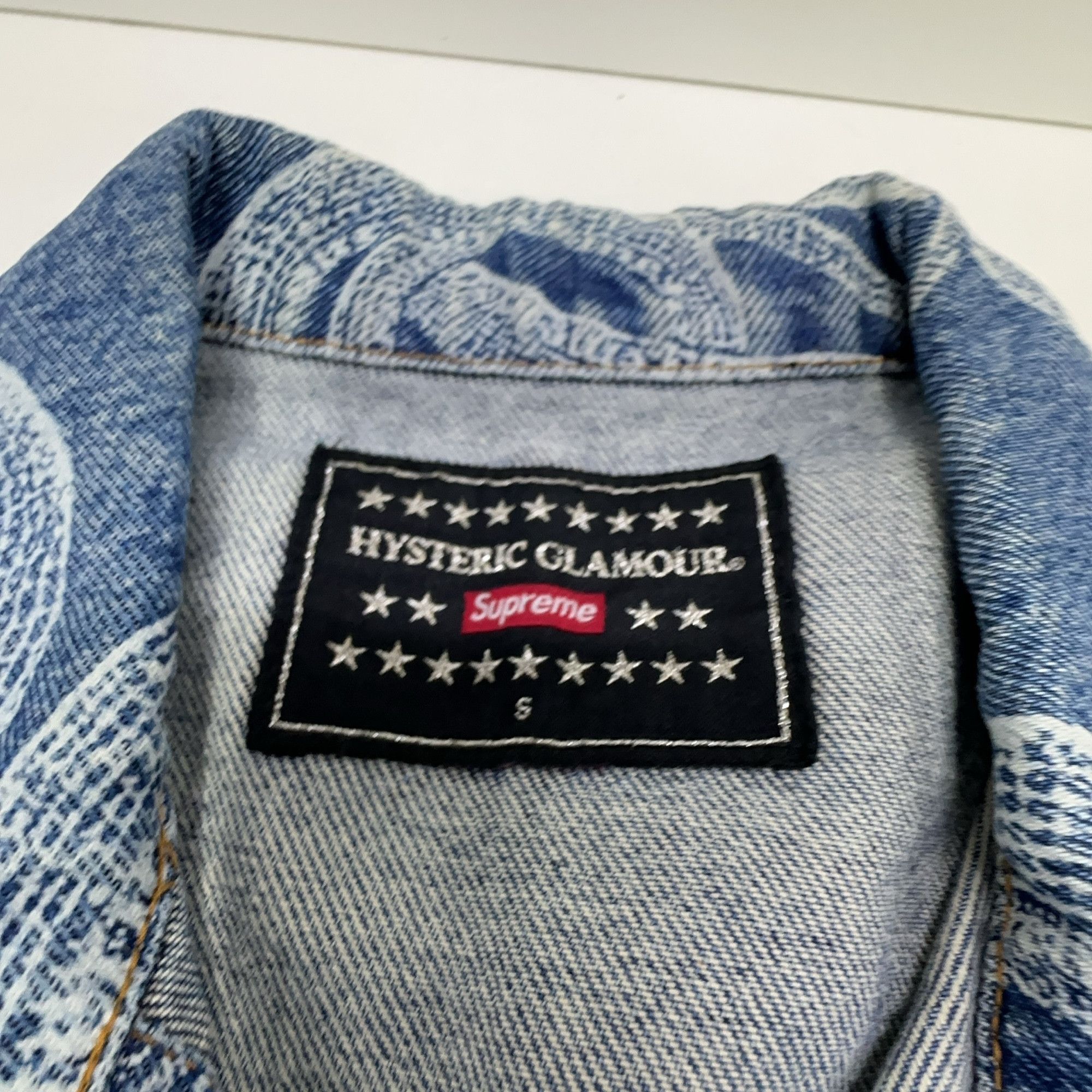 Supreme Supreme x Hysteric Glamour Snake Denim Jacket Size S Size US S / EU 44-46 / 1 - 3 Thumbnail