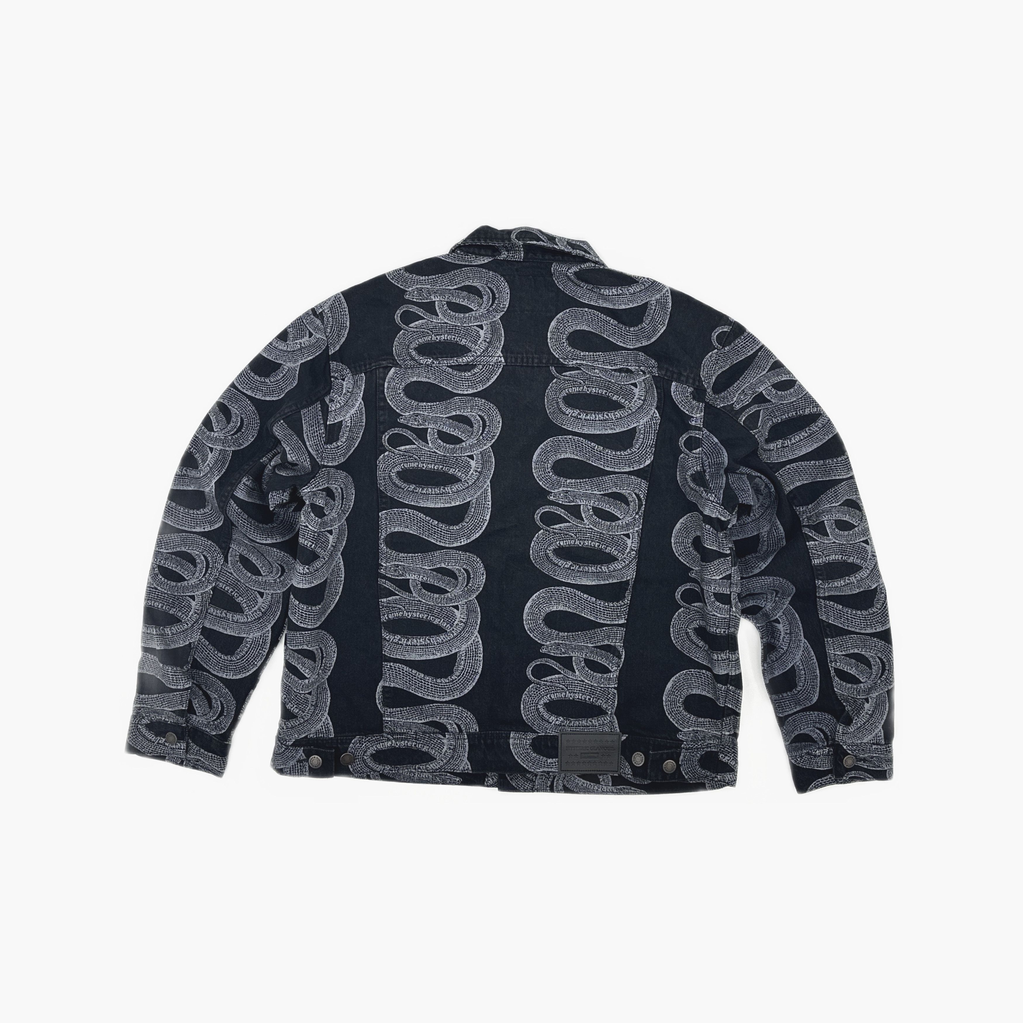Supreme Supreme x Hysteric Glamour Snake Denim Jacket XL Size US XL / EU 56 / 4 - 2 Thumbnail