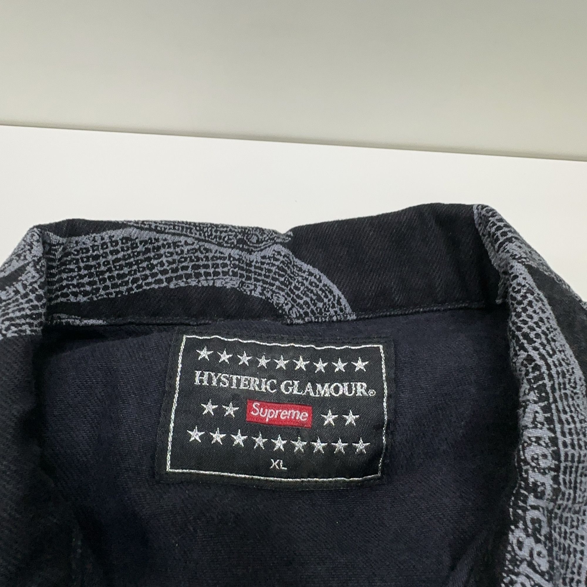 Supreme Supreme x Hysteric Glamour Snake Denim Jacket XL Size US XL / EU 56 / 4 - 5 Thumbnail