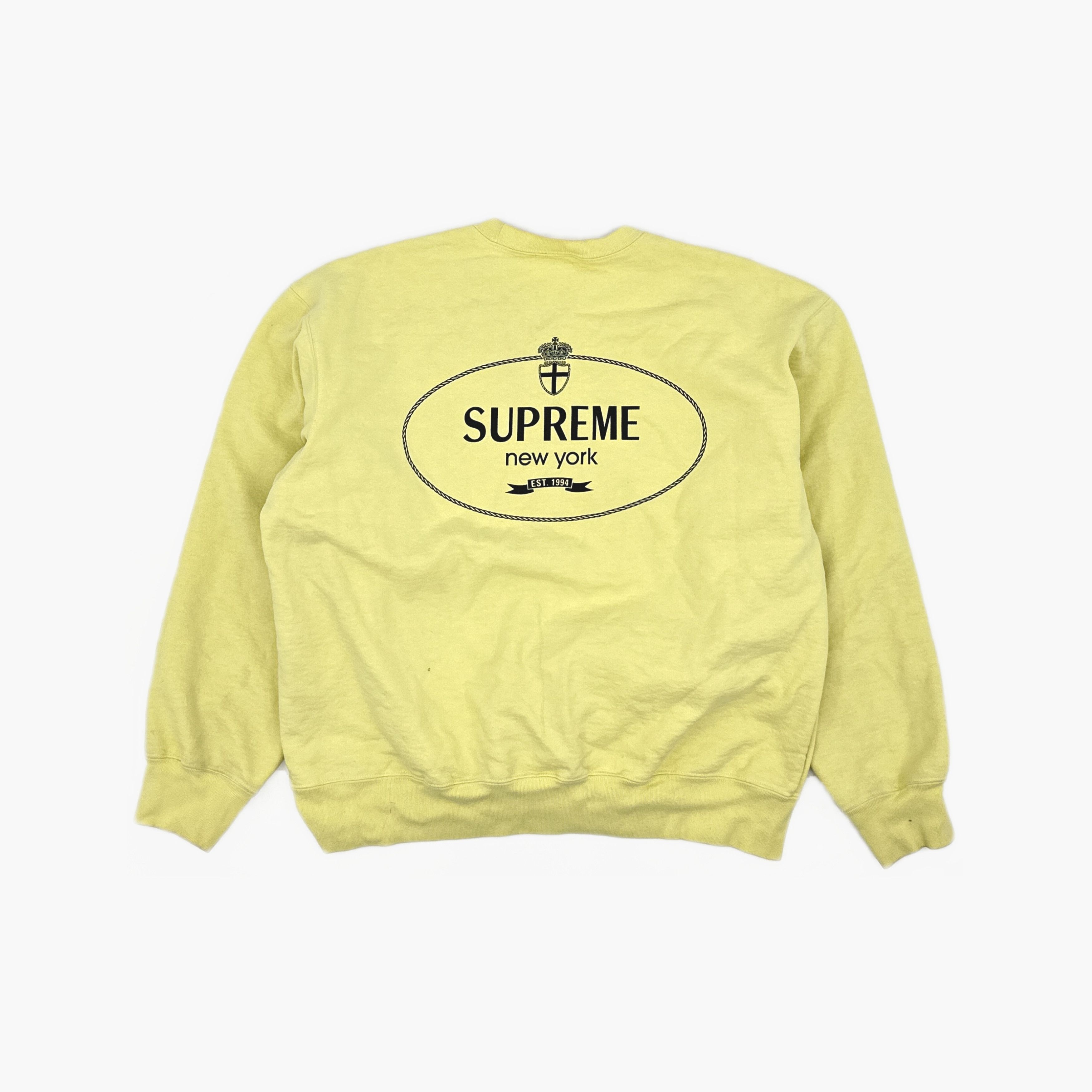 Supreme Supreme Logo Sweatshirt Size L Size US L / EU 52-54 / 3 - 2 Thumbnail