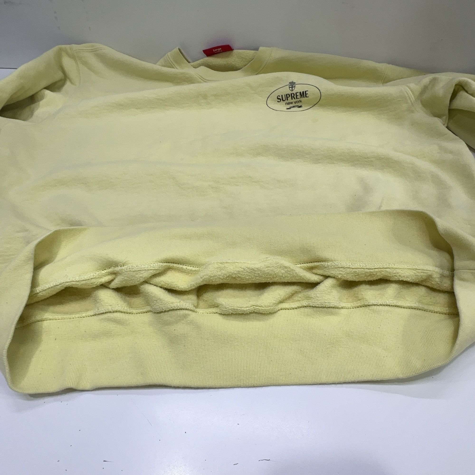 Supreme Supreme Logo Sweatshirt Size L Size US L / EU 52-54 / 3 - 9 Thumbnail