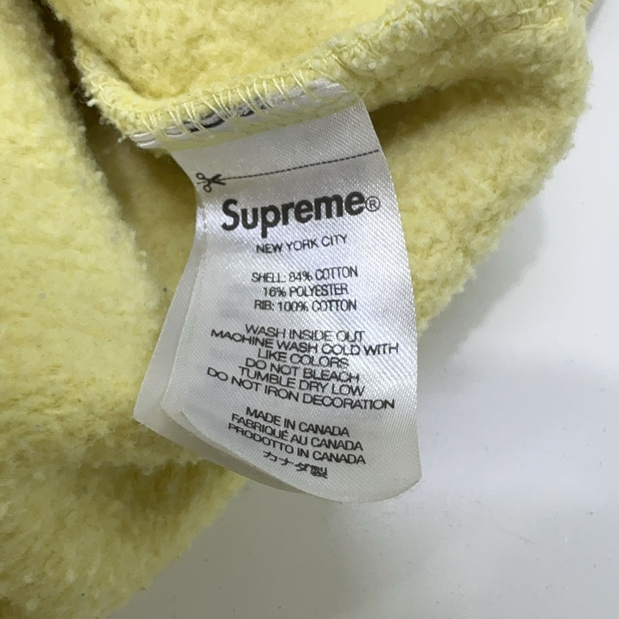 Supreme Supreme Logo Sweatshirt Size L Size US L / EU 52-54 / 3 - 4 Thumbnail