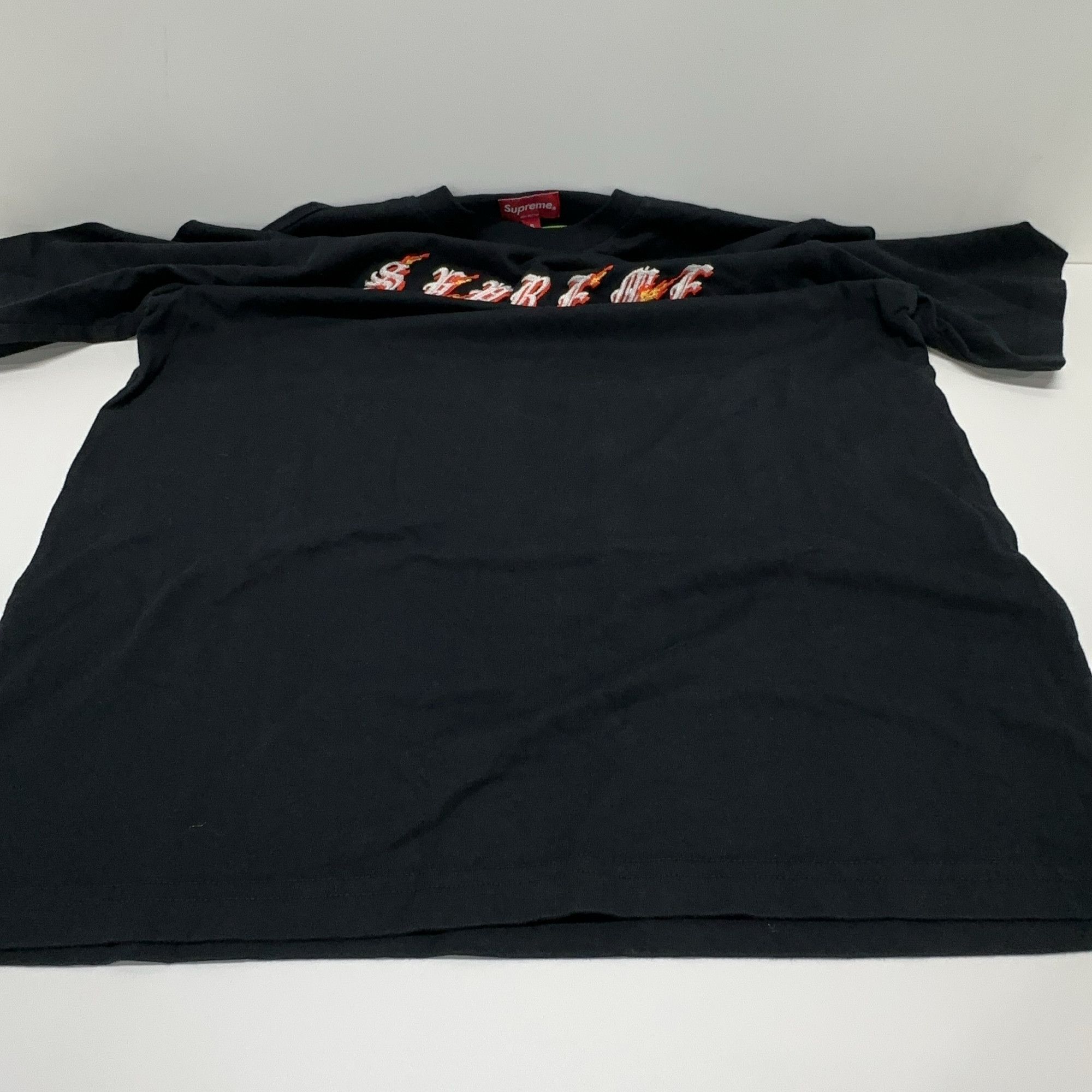 Supreme Supreme Flames T-Shirt Size S Size US S / EU 44-46 / 1 - 6 Thumbnail
