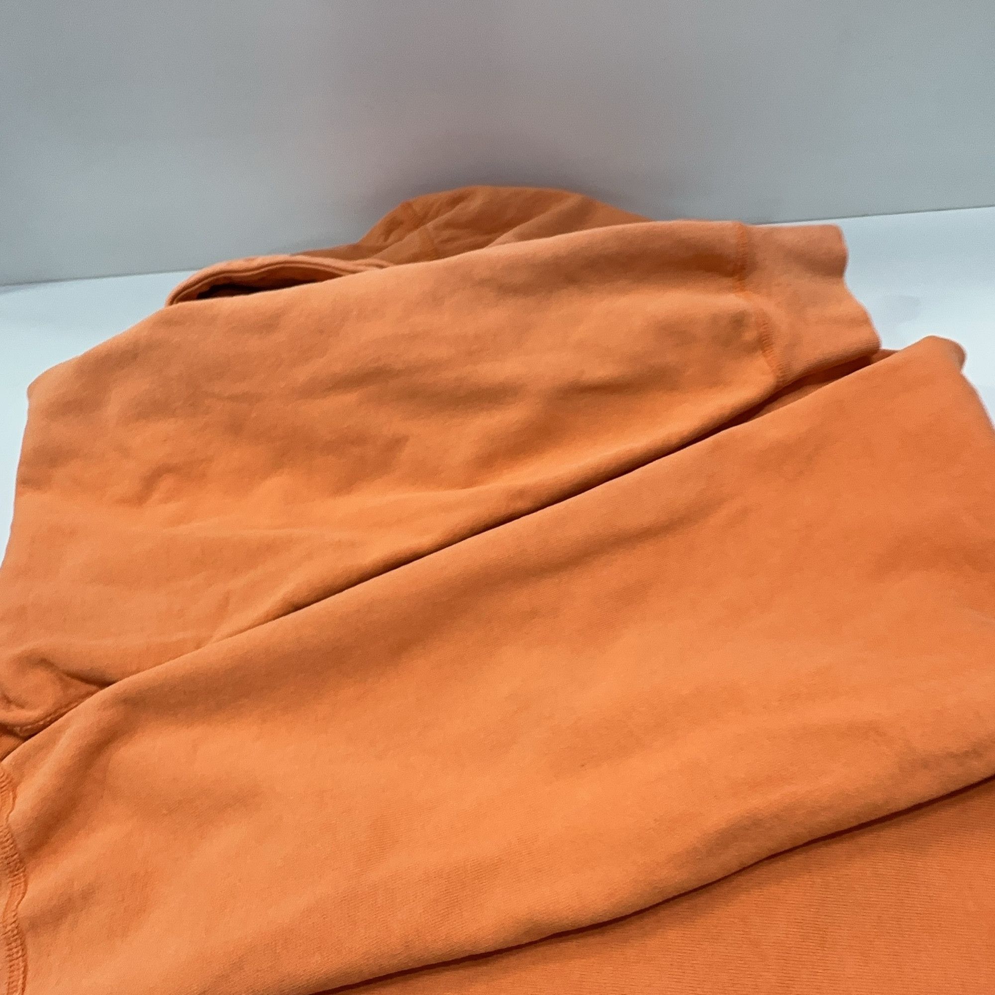 Supreme Supreme Orange Embroidered Logo Hoodie Size XL Size US XL / EU 56 / 4 - 12 Thumbnail