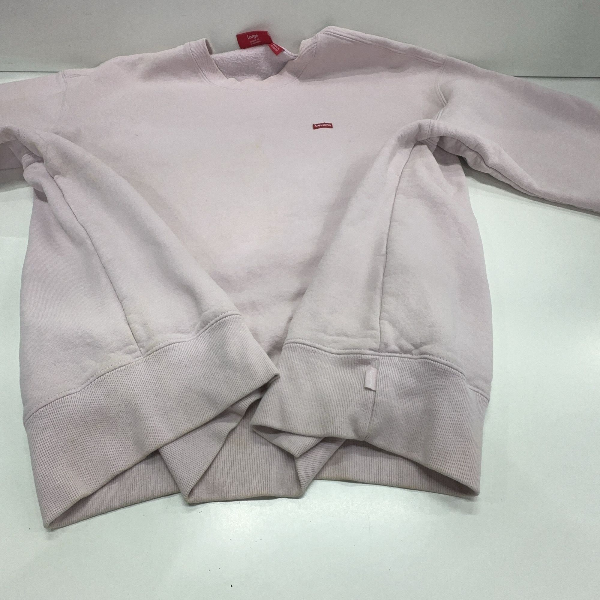Supreme Supreme Small Box Logo Crewneck Size L Size US L / EU 52-54 / 3 - 10 Thumbnail