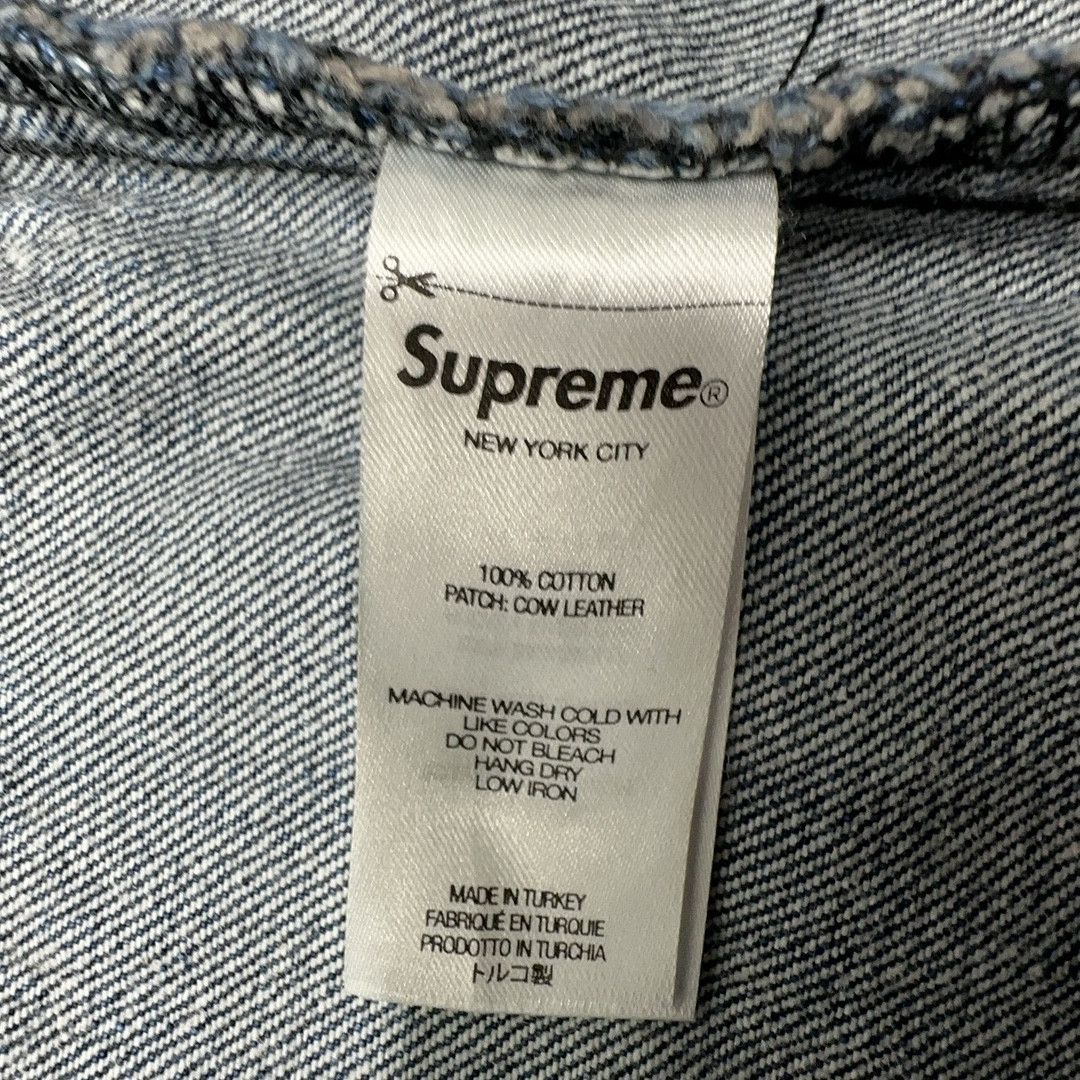 Supreme Supreme Contrast Panel Denim Jacket Size M Size US M / EU 48-50 / 2 - 4 Thumbnail