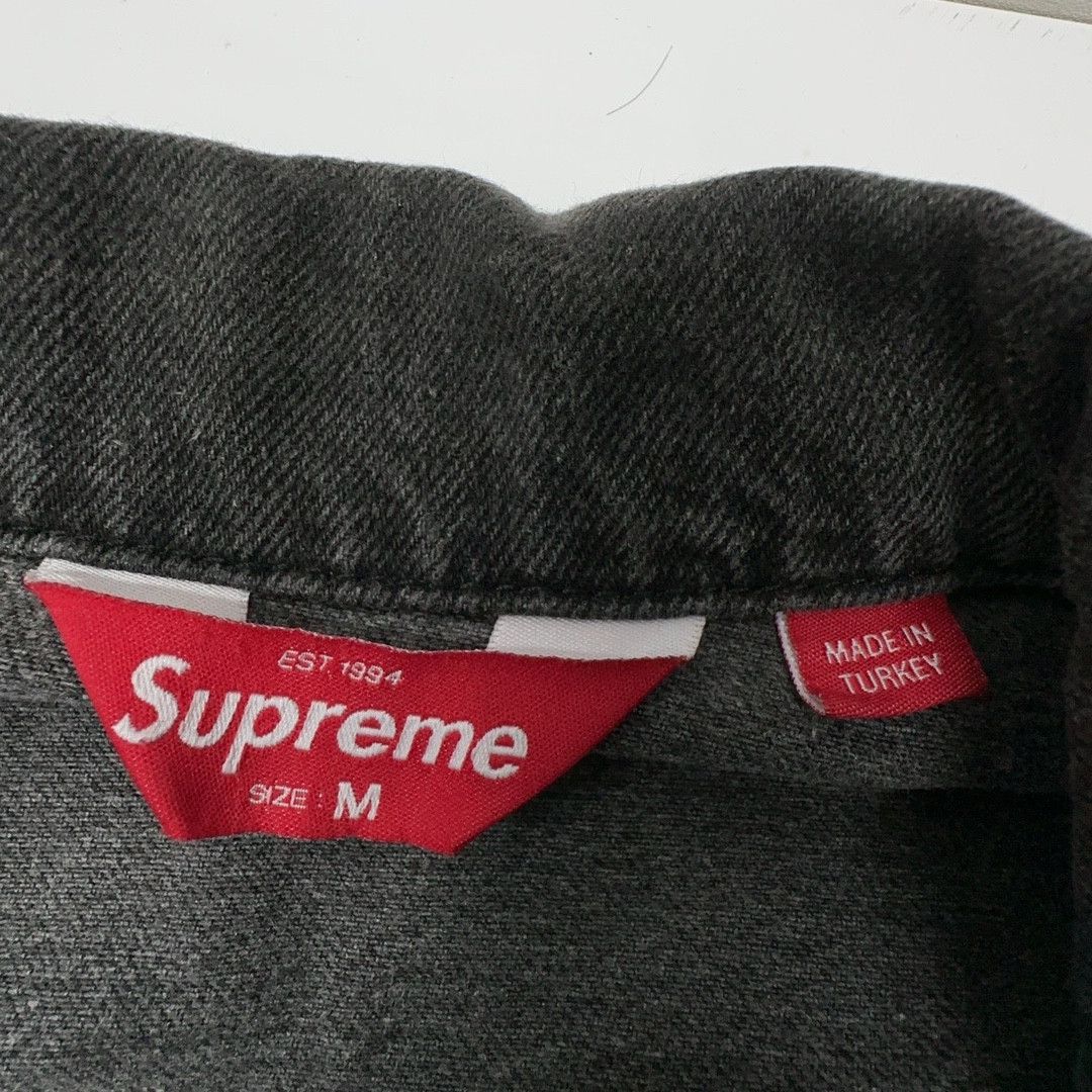 Supreme Supreme Contrast Panel Denim Jacket Size M Size US M / EU 48-50 / 2 - 3 Thumbnail