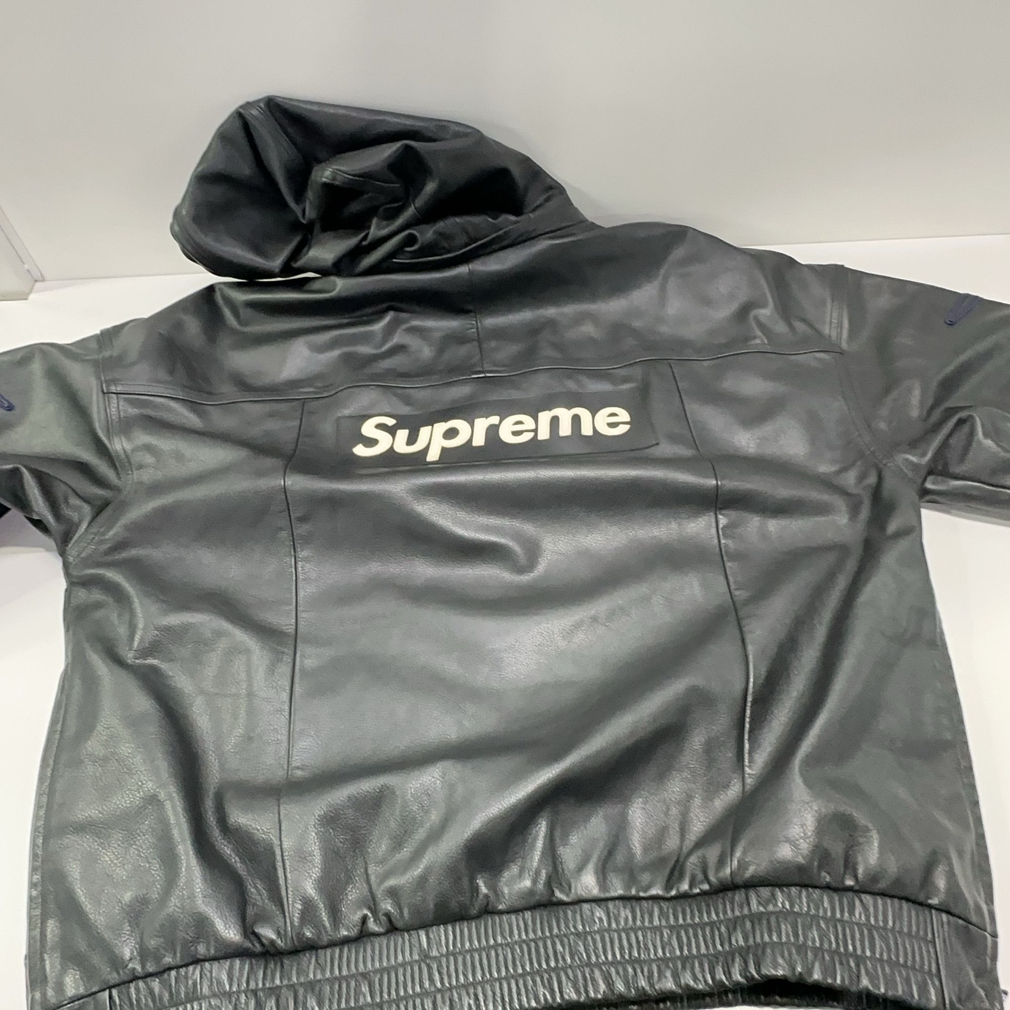 Supreme Supreme x Nike Leather Anorak Size L Size US L / EU 52-54 / 3 - 15 Thumbnail