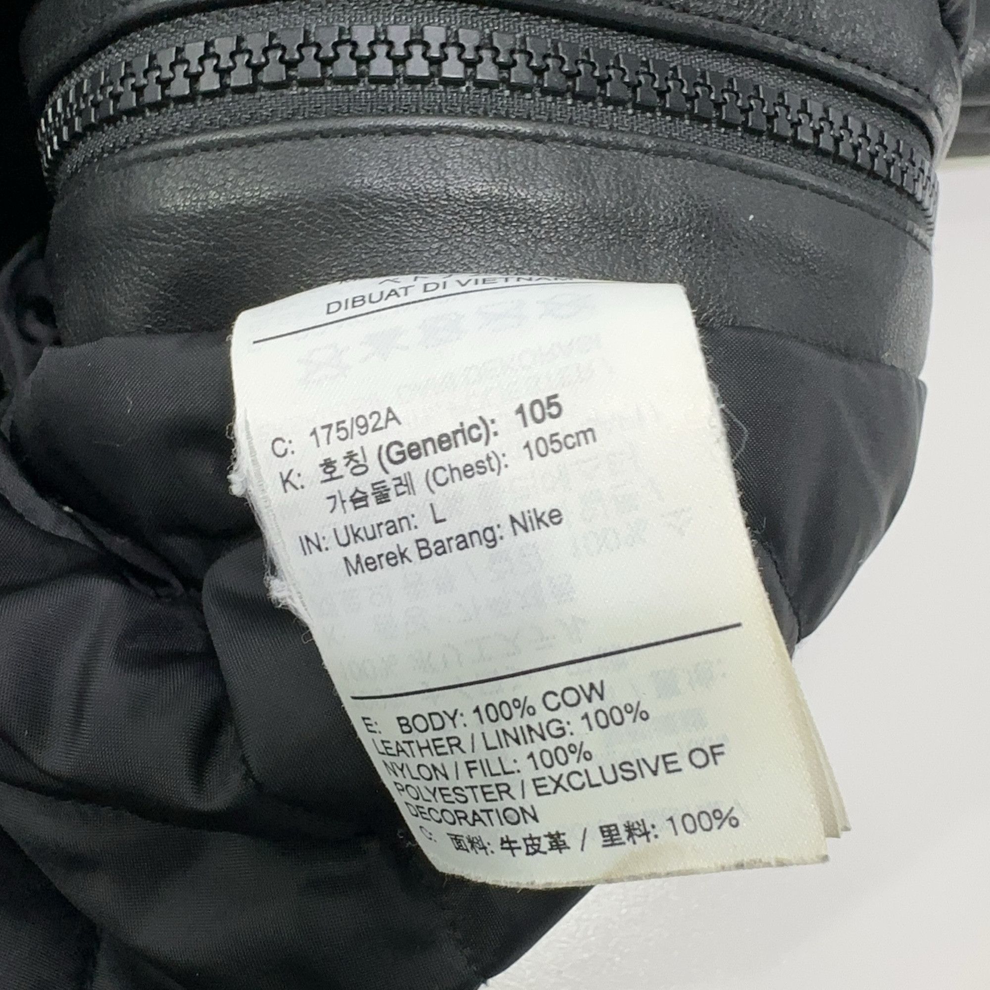 Supreme Supreme x Nike Leather Anorak Size L Size US L / EU 52-54 / 3 - 5 Thumbnail
