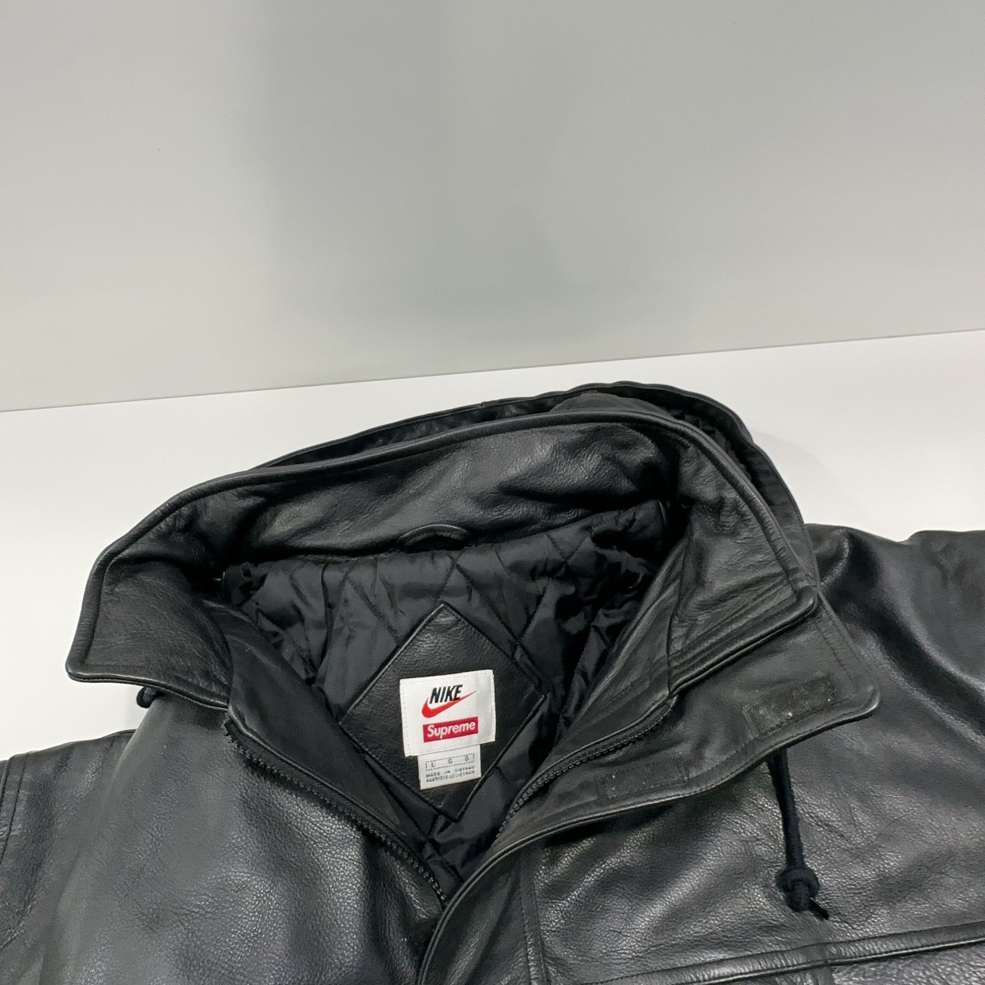 Supreme Supreme x Nike Leather Anorak Size L Size US L / EU 52-54 / 3 - 6 Thumbnail