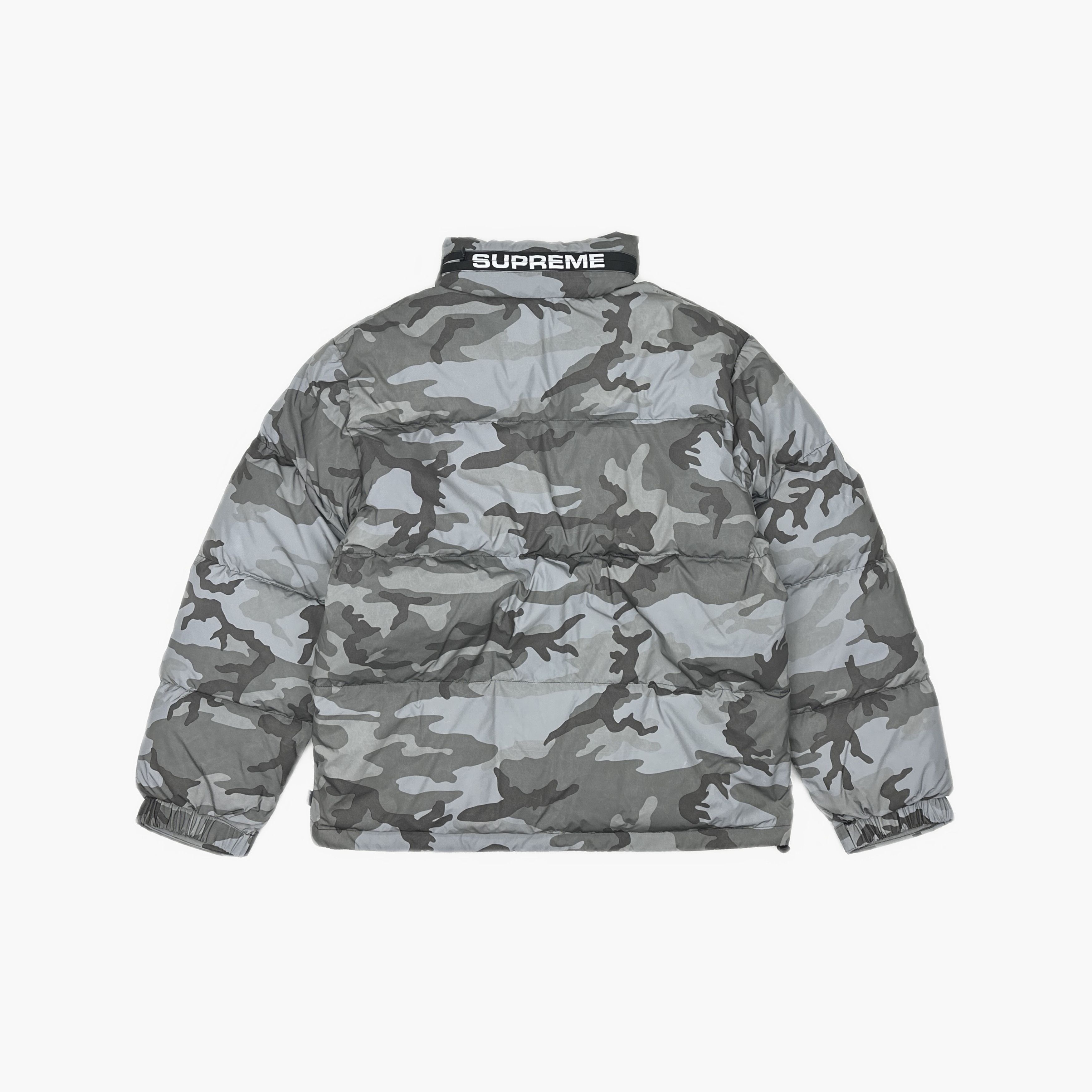 Supreme Supreme Reflective Camo Down Jacket Size L Size US L / EU 52-54 / 3 - 2 Thumbnail
