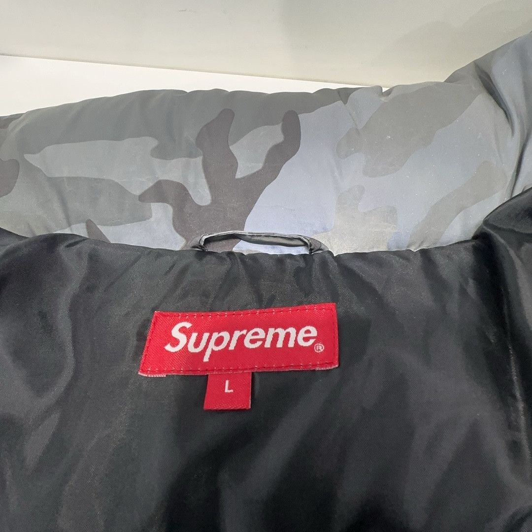 Supreme Supreme Reflective Camo Down Jacket Size L Size US L / EU 52-54 / 3 - 3 Thumbnail