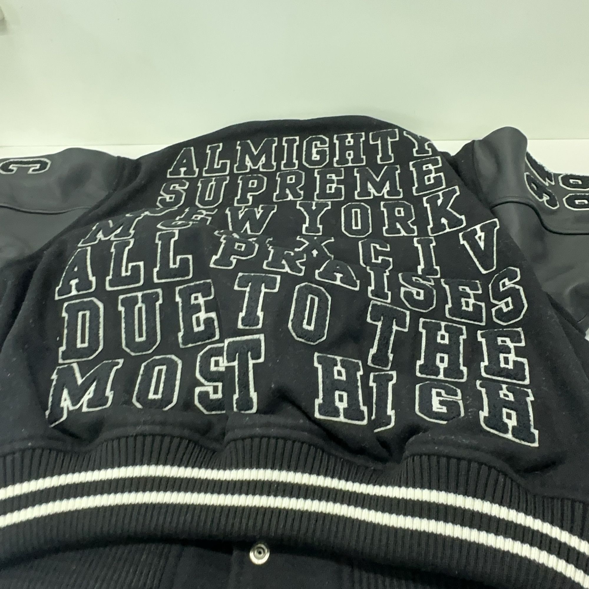 Supreme Supreme Praises Varsity Jacket Size M Size US M / EU 48-50 / 2 - 10 Thumbnail