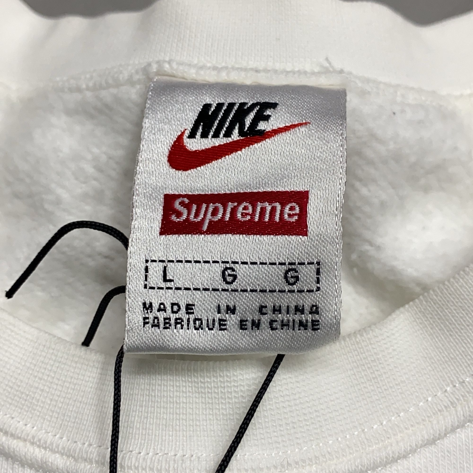 Supreme Supreme x Nike Jewel Crewneck Size L Size US L / EU 52-54 / 3 - 6 Thumbnail