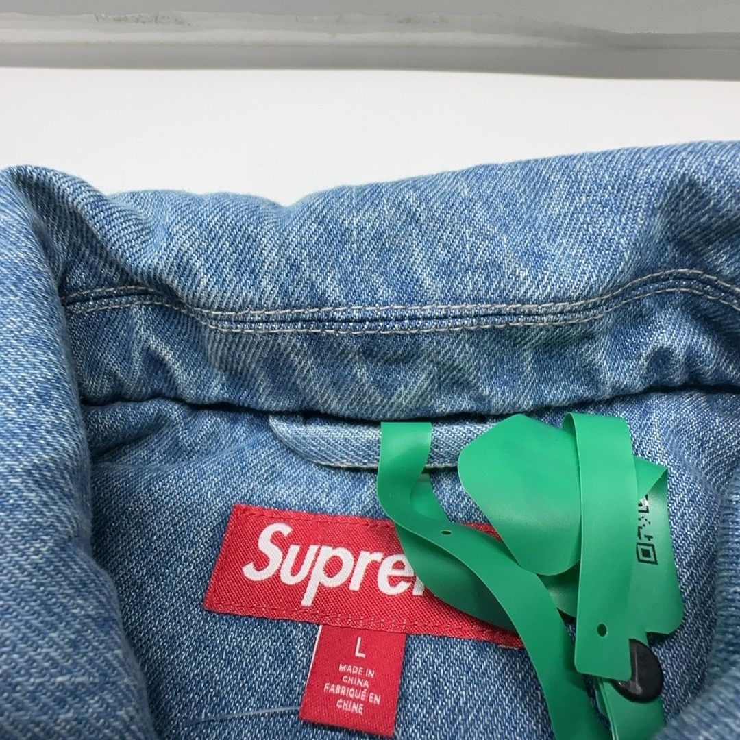 Supreme Supreme Denim Hooded Utility Jacket Size L Size US L / EU 52-54 / 3 - 3 Thumbnail