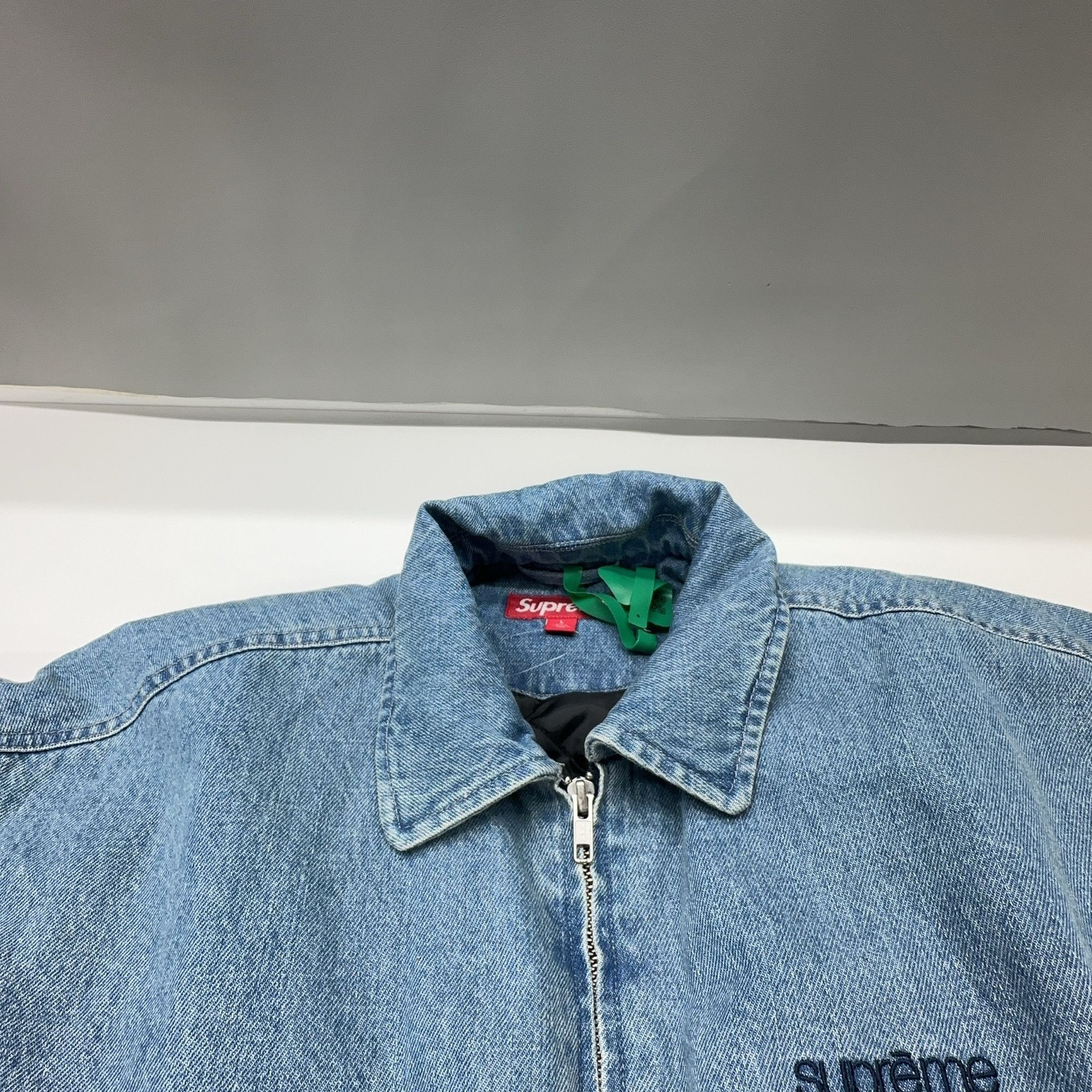 Supreme Supreme Denim Hooded Utility Jacket Size L Size US L / EU 52-54 / 3 - 5 Thumbnail