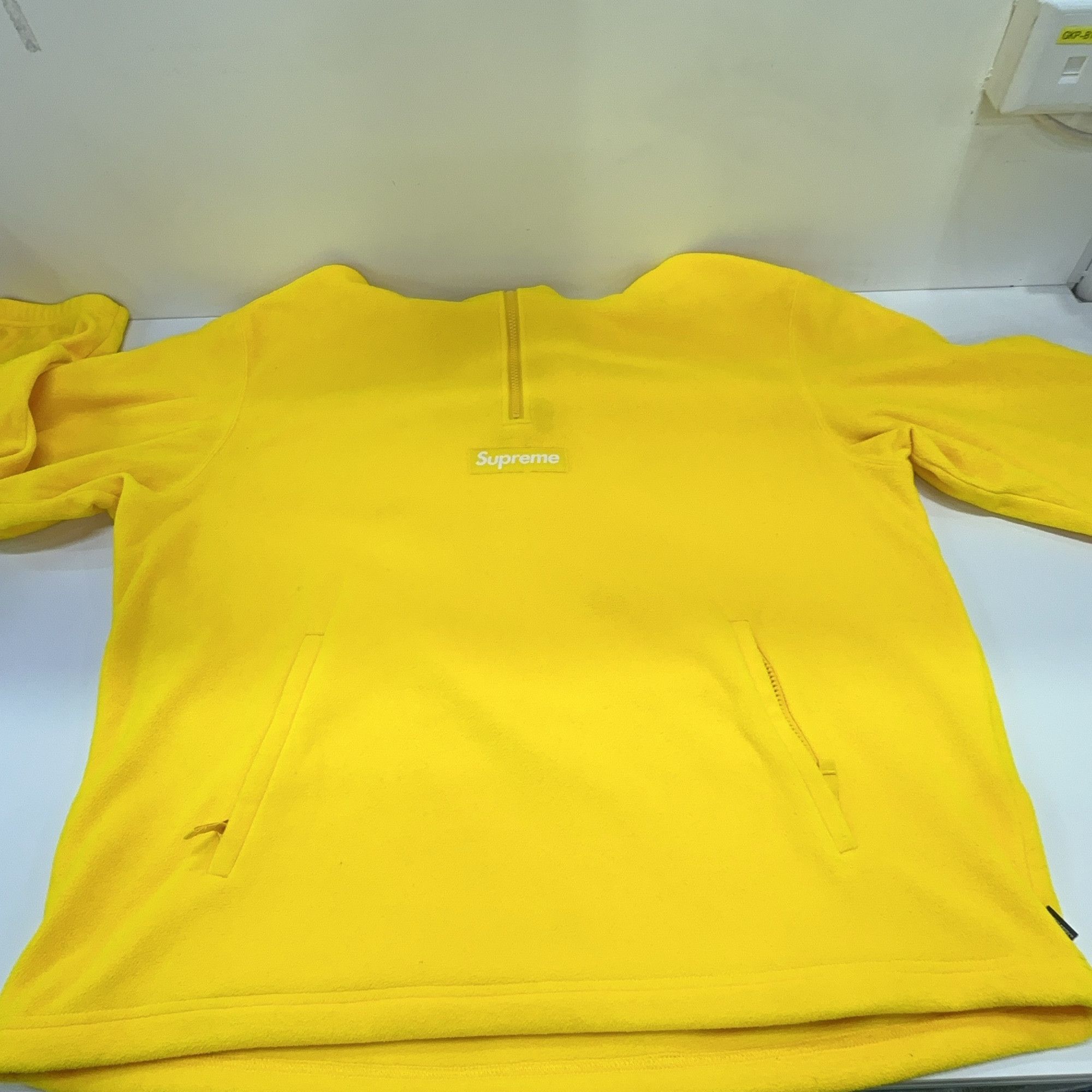 Supreme Supreme Polartec Half Zip Hooded Sweatshirt Size XL Size US XL / EU 56 / 4 - 11 Thumbnail