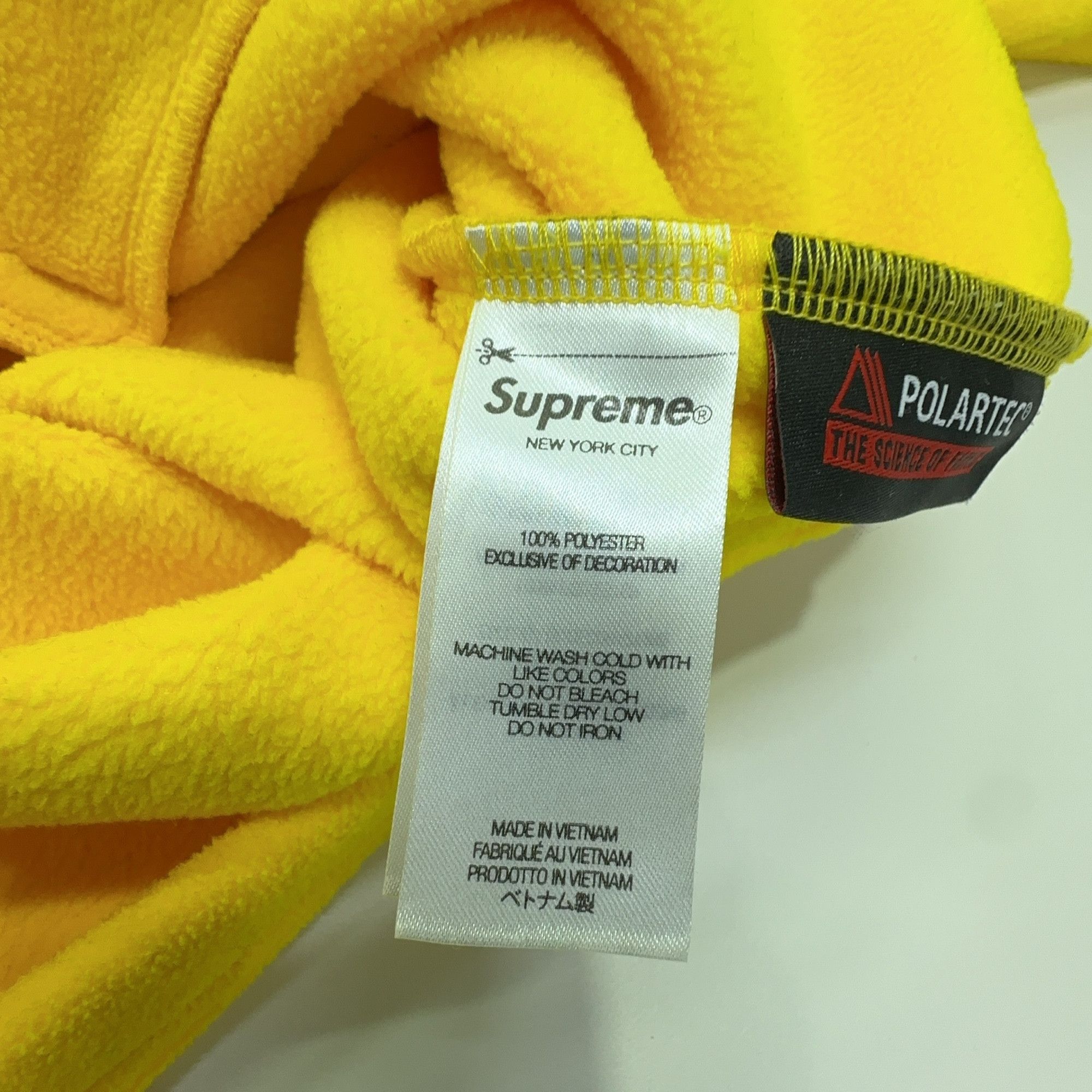 Supreme Supreme Polartec Half Zip Hooded Sweatshirt Size XL Size US XL / EU 56 / 4 - 5 Thumbnail