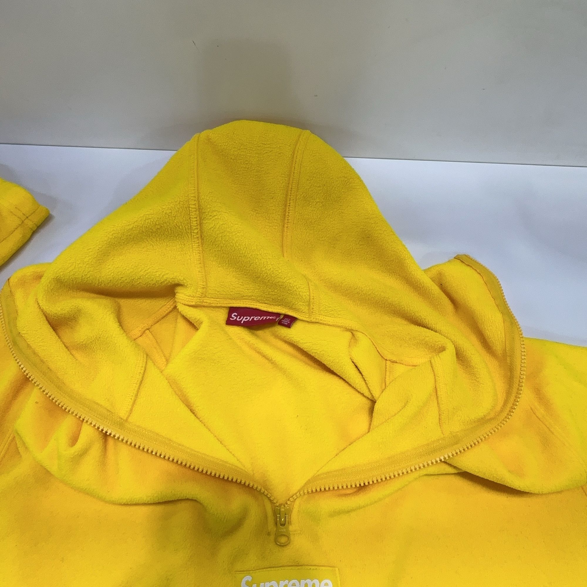 Supreme Supreme Polartec Half Zip Hooded Sweatshirt Size XL Size US XL / EU 56 / 4 - 8 Thumbnail