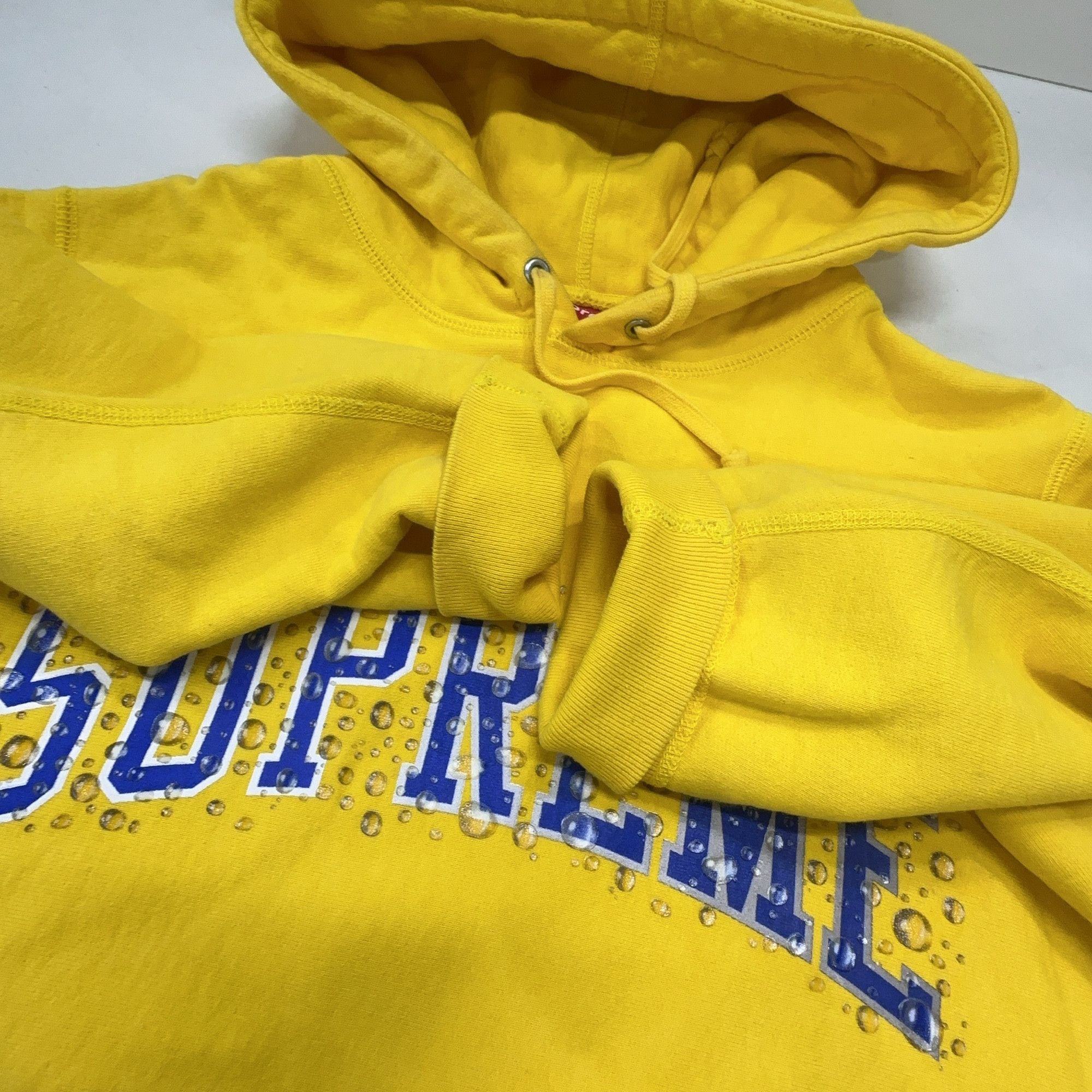 Supreme Supreme Water Arc Hooded Sweatshirt Size M Size US M / EU 48-50 / 2 - 7 Thumbnail
