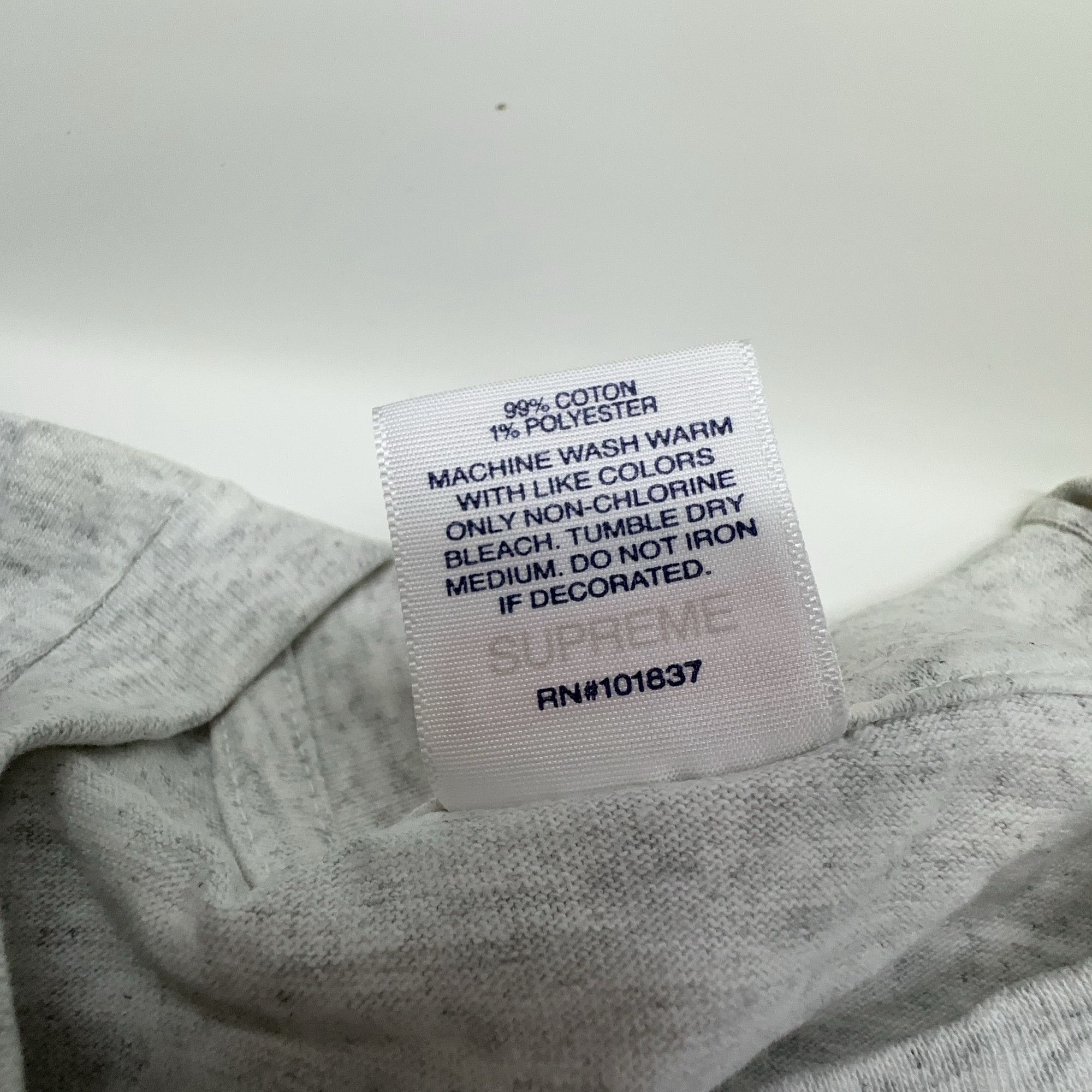 Supreme Supreme Balloons Logo T-Shirt Gray Size L Size US L / EU 52-54 / 3 - 3 Thumbnail