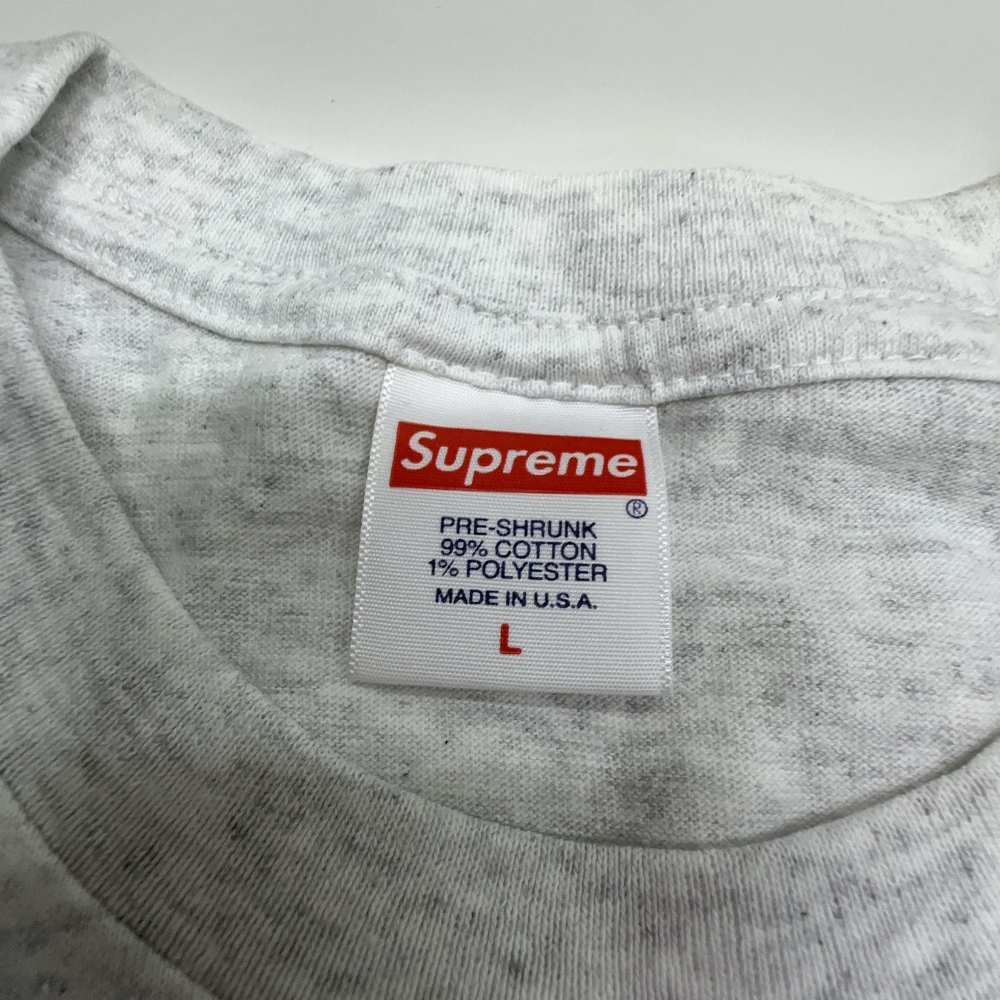 Supreme Supreme Balloons Logo T-Shirt Gray Size L Size US L / EU 52-54 / 3 - 2 Thumbnail