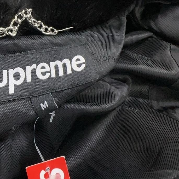 Supreme Supreme Faux Fur Varsity Jacket Size M Size US M / EU 48-50 / 2 - 8 Thumbnail