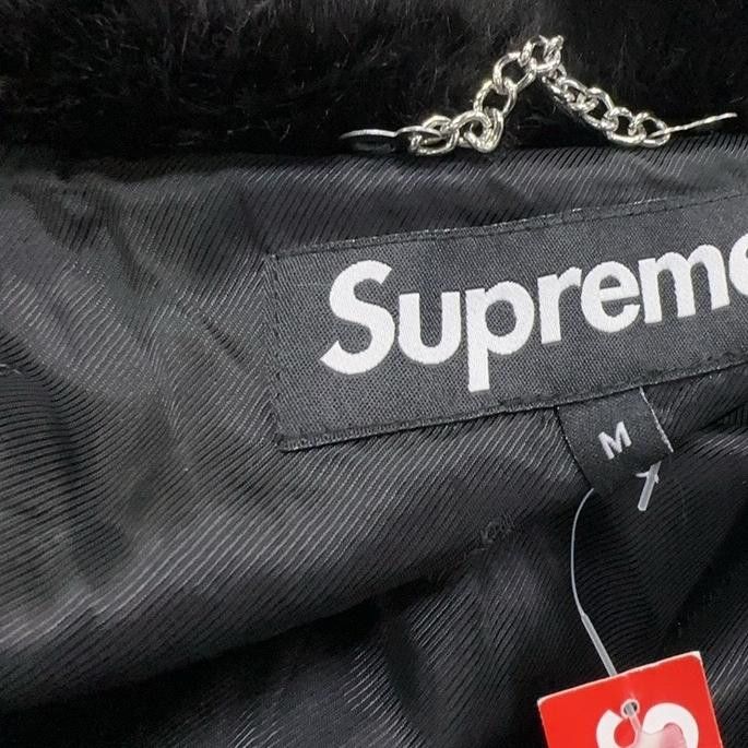 Supreme Supreme Faux Fur Varsity Jacket Size M Size US M / EU 48-50 / 2 - 7 Thumbnail