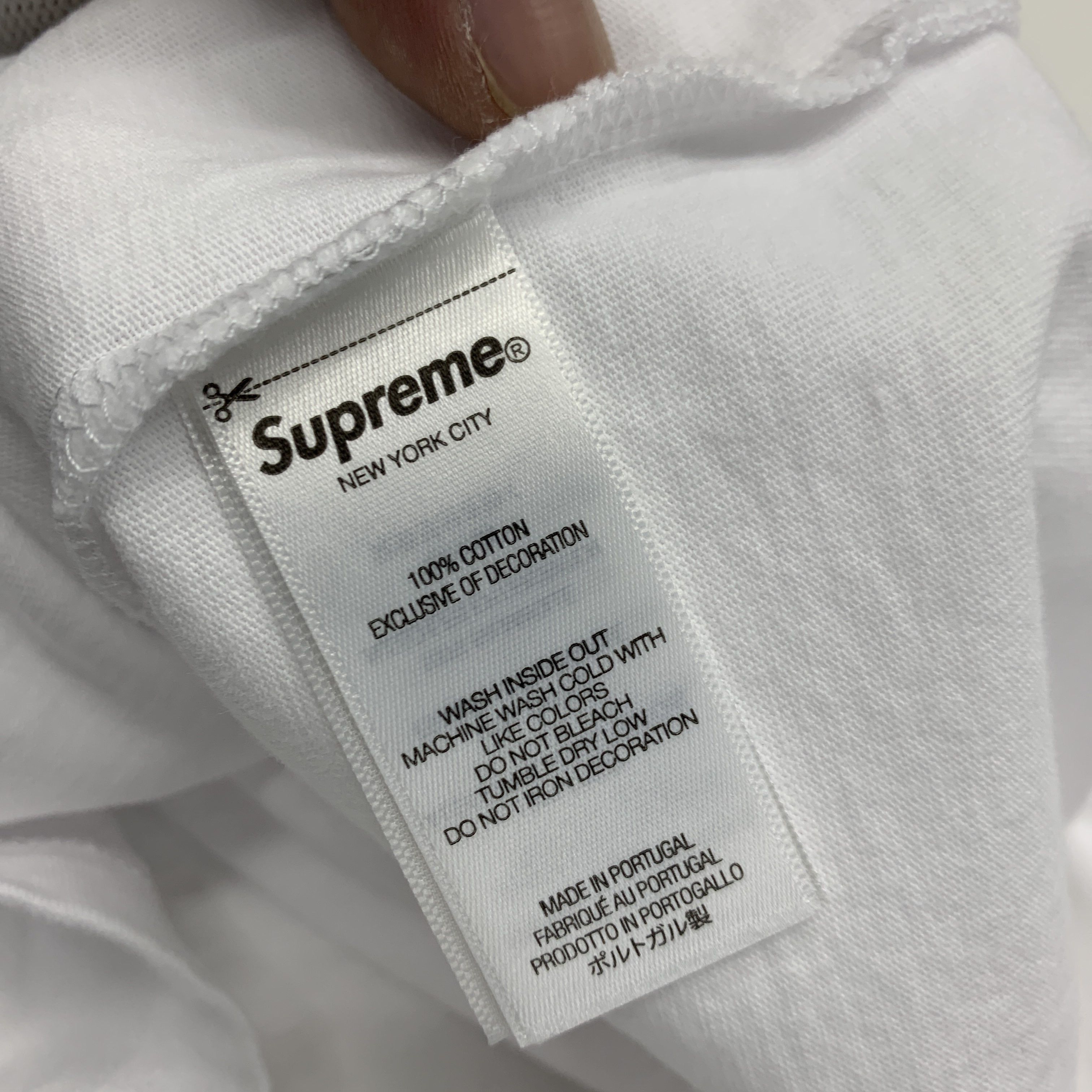 Supreme Supreme Raised Script S/S Top Size L Size US L / EU 52-54 / 3 - 5 Thumbnail