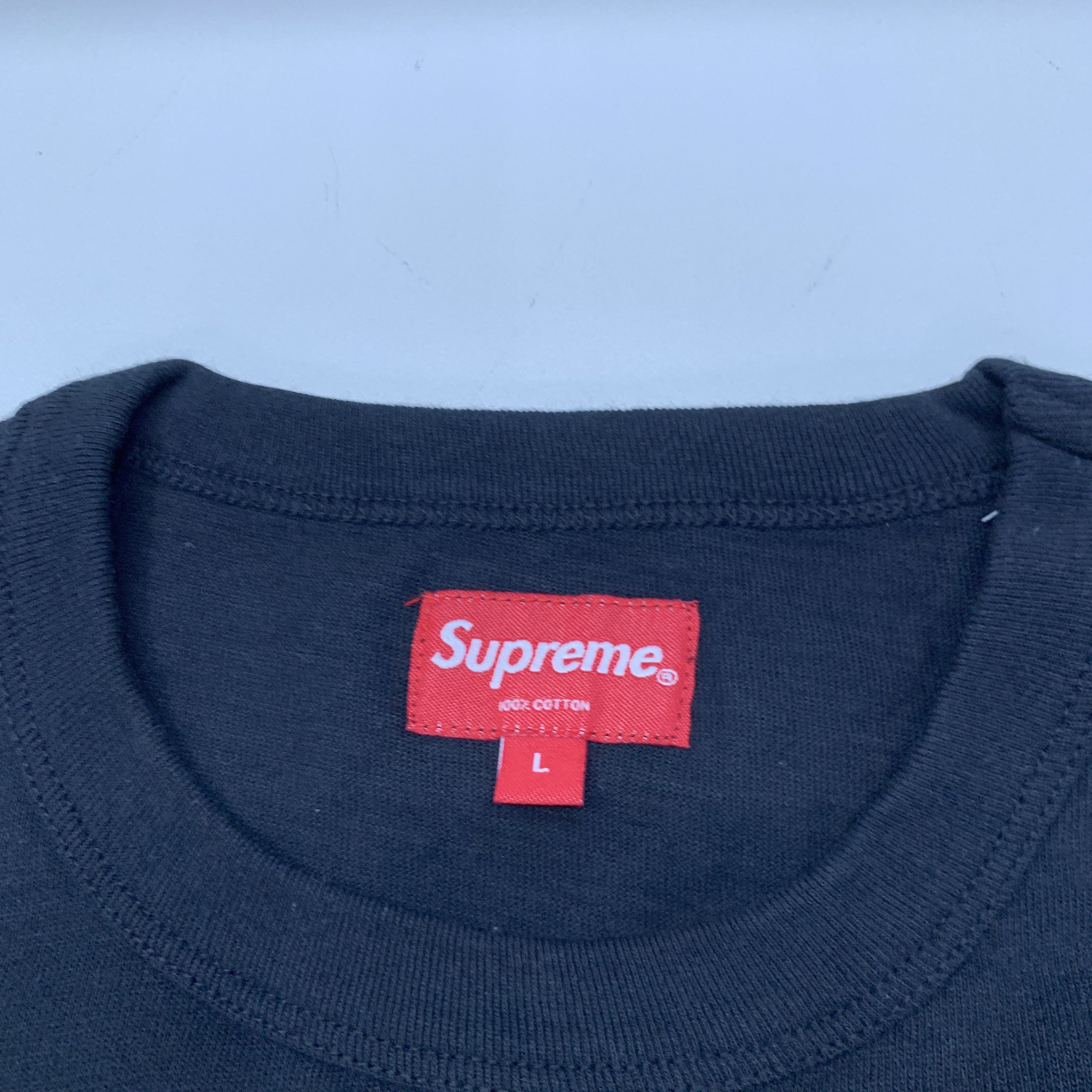 Supreme Supreme Plaid Appliqué T-Shirt Size L Size US L / EU 52-54 / 3 - 4 Thumbnail
