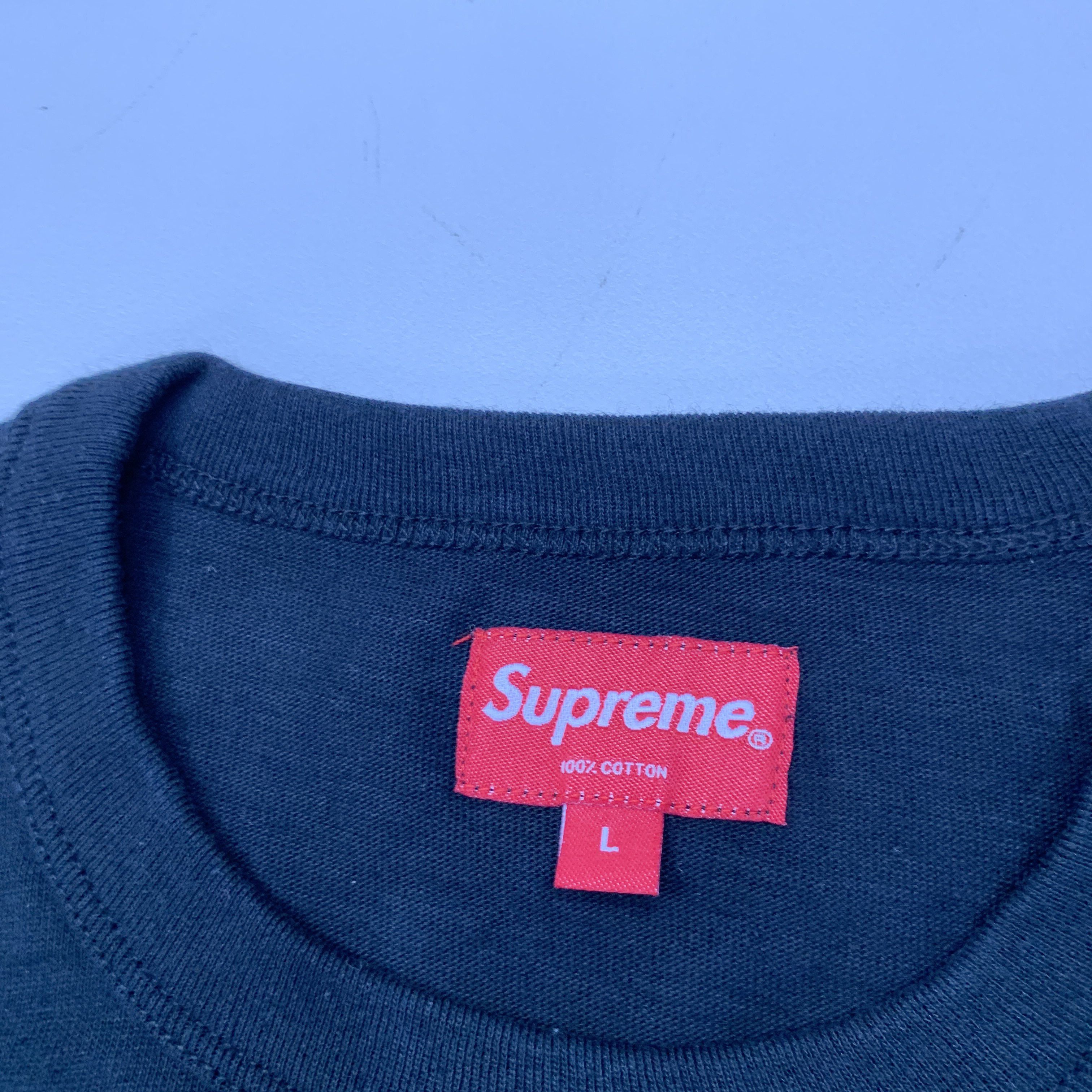 Supreme Supreme Plaid Appliqué T-Shirt Size L Size US L / EU 52-54 / 3 - 3 Thumbnail