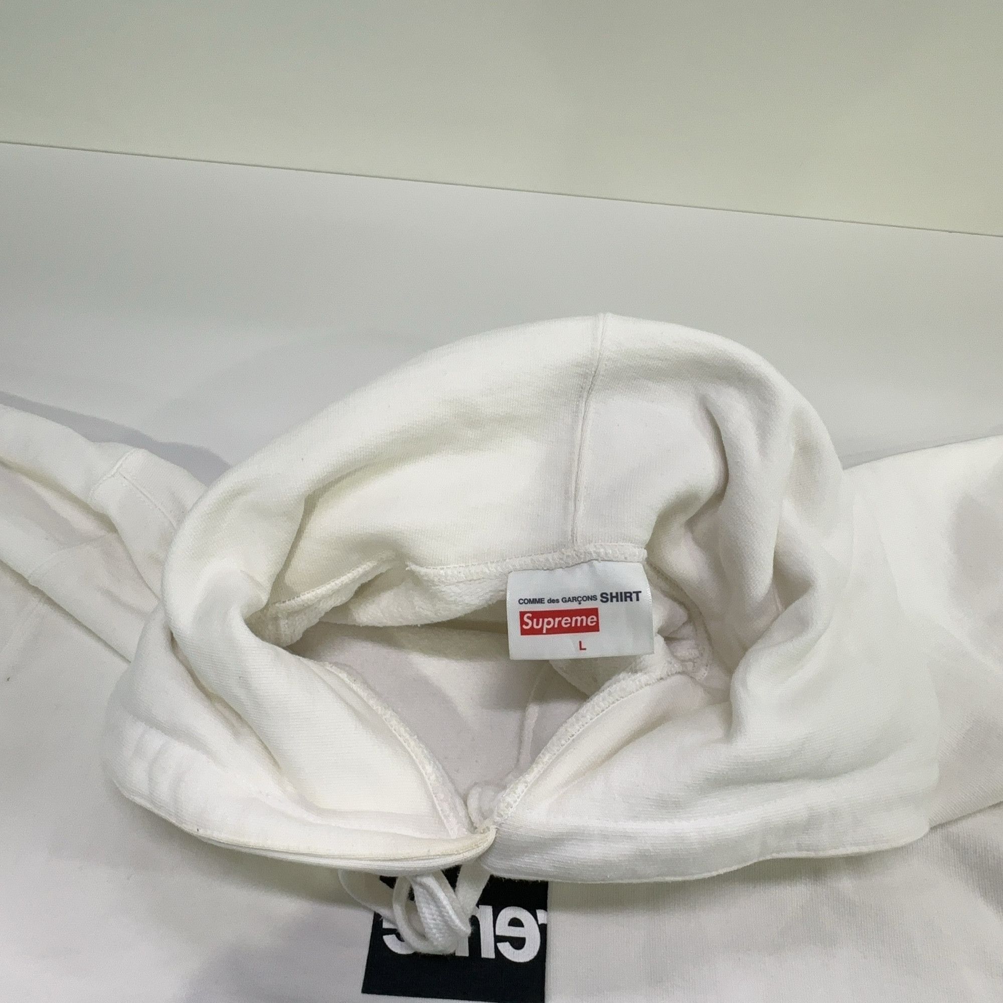 Supreme Supreme x Comme des Garçons Split Box Logo Hoodie L Size US L / EU 52-54 / 3 - 8 Thumbnail
