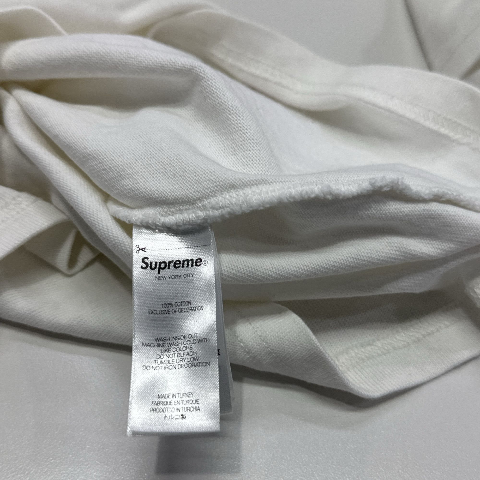Supreme Supreme Logo Number Soccer Jersey Size L Size US L / EU 52-54 / 3 - 4 Thumbnail