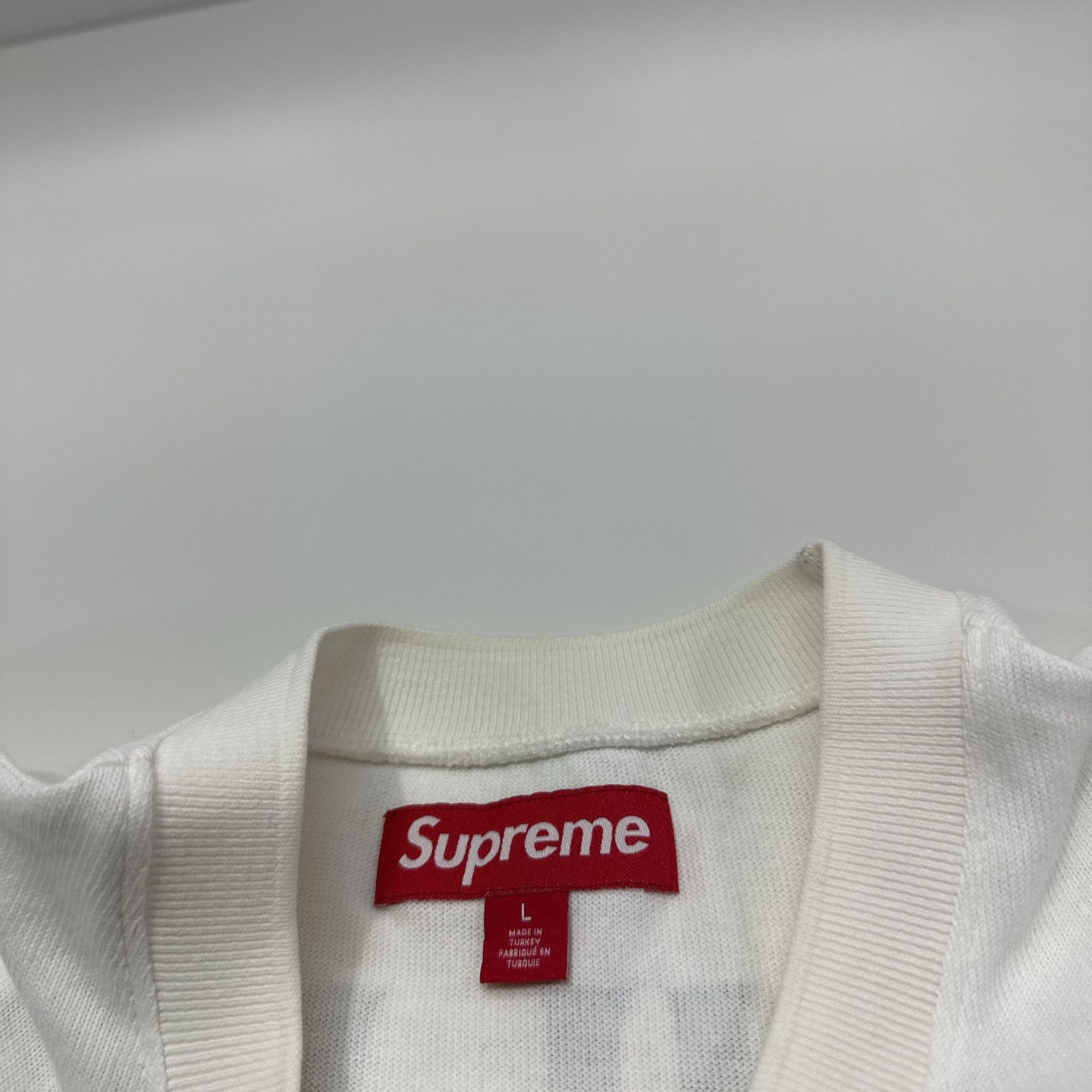 Supreme Supreme Logo Number Soccer Jersey Size L Size US L / EU 52-54 / 3 - 3 Thumbnail