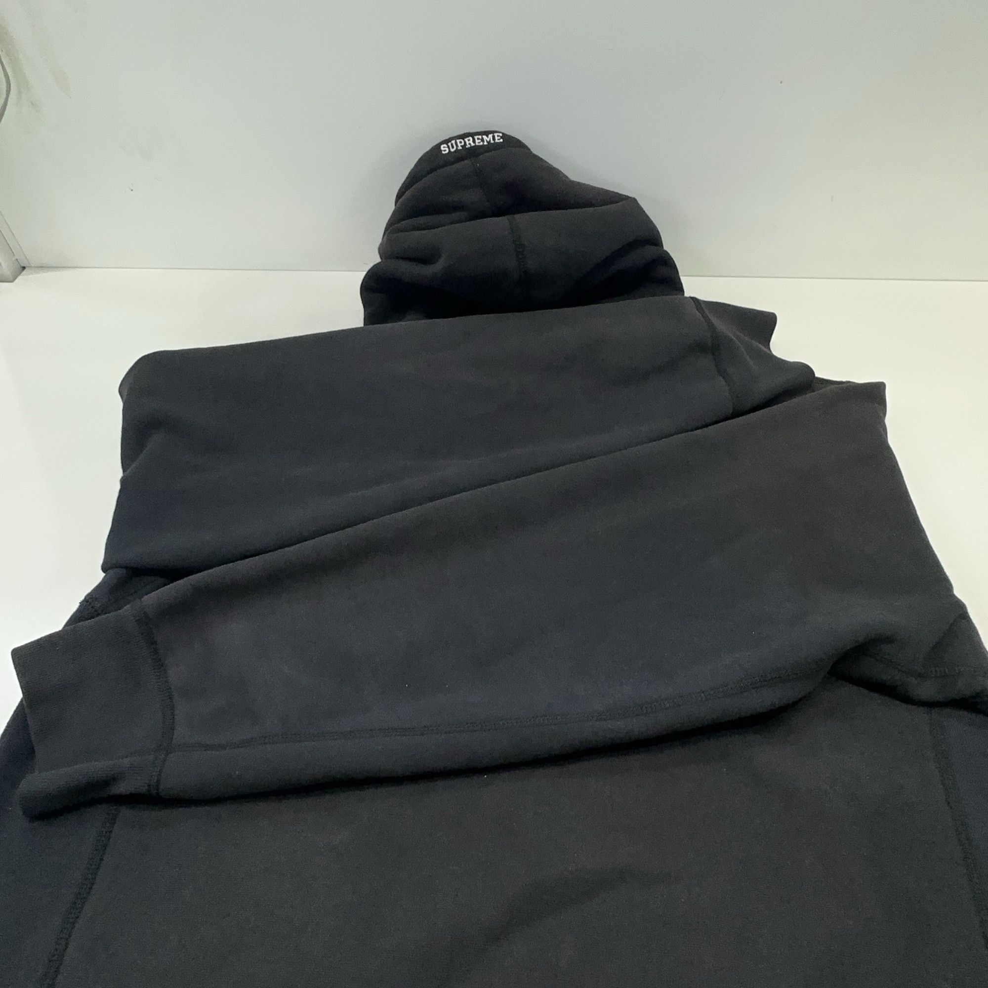 Supreme Supreme S Logo Hooded Sweatshirt Black Size XL Size US XL / EU 56 / 4 - 13 Thumbnail