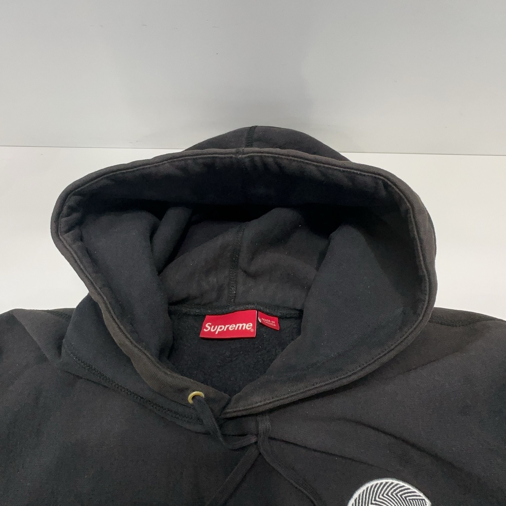Supreme Supreme S Logo Hooded Sweatshirt Black Size XL Size US XL / EU 56 / 4 - 6 Thumbnail