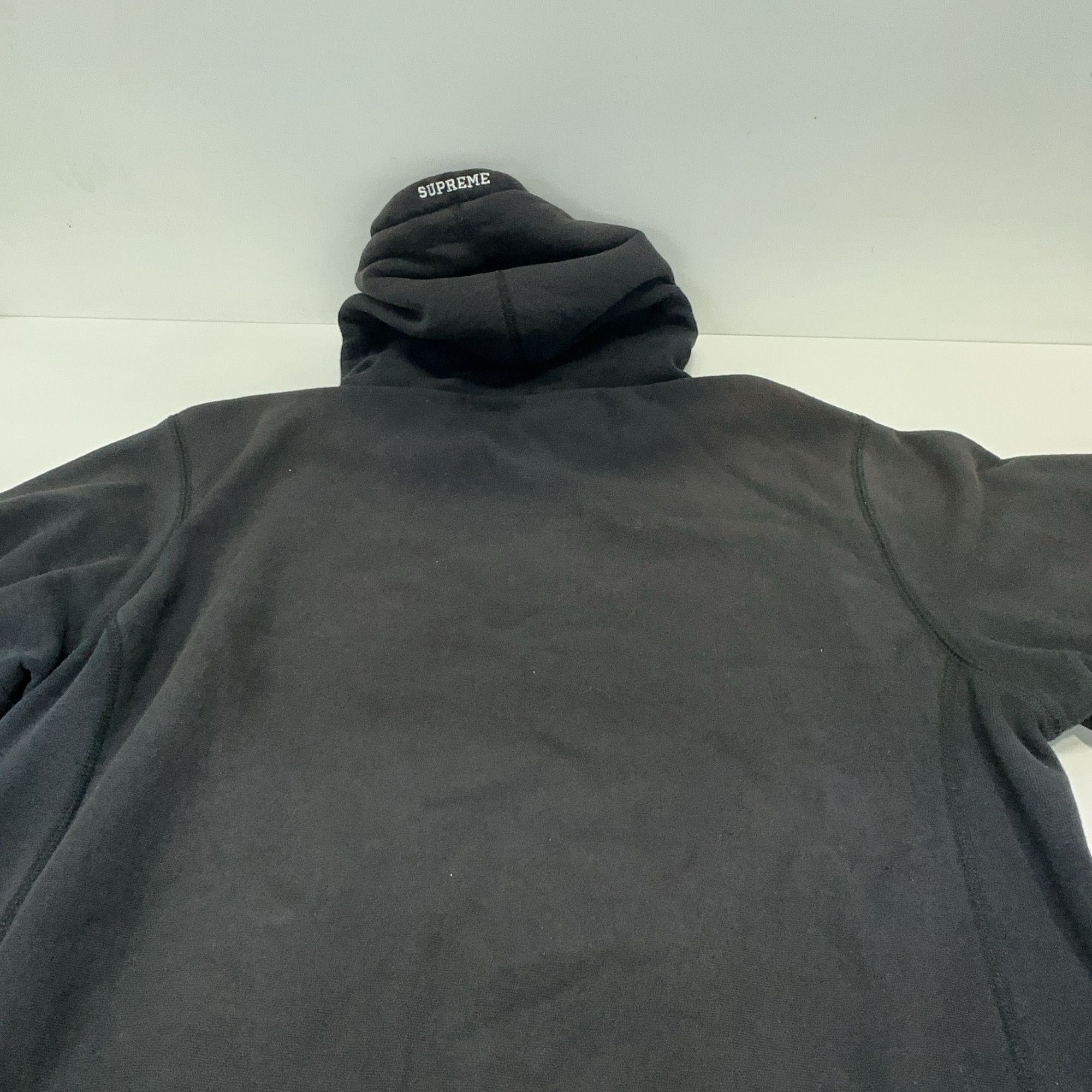 Supreme Supreme S Logo Hooded Sweatshirt Black Size XL Size US XL / EU 56 / 4 - 11 Thumbnail