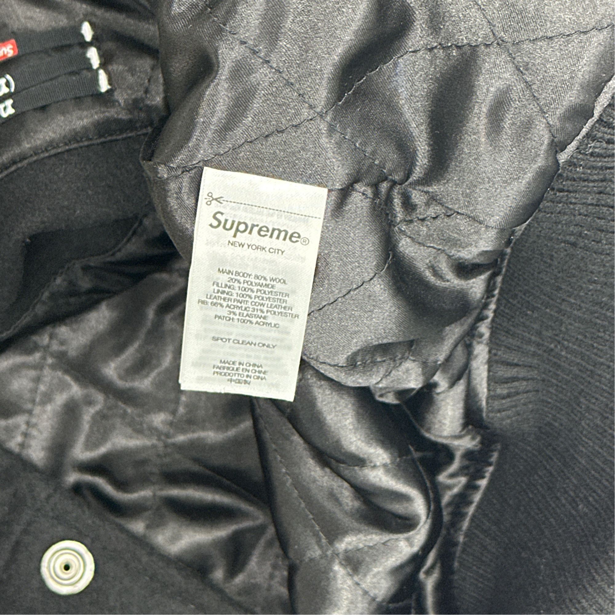 Supreme Supreme x Number (N)ine Mickey Varsity Jacket Size S Size US S / EU 44-46 / 1 - 3 Thumbnail