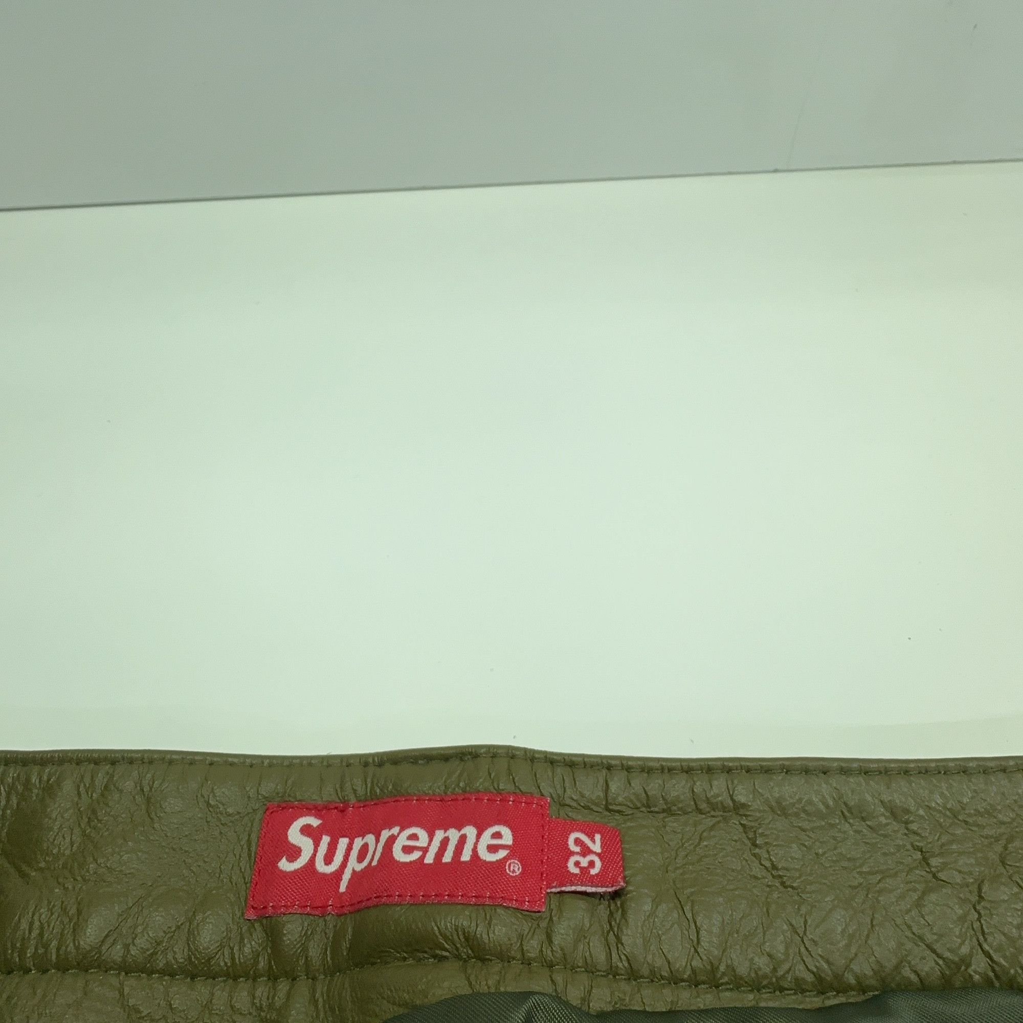Supreme Supreme Leather 5-Pocket Jeans Size 32 Size US 32 / EU 48 - 3 Thumbnail