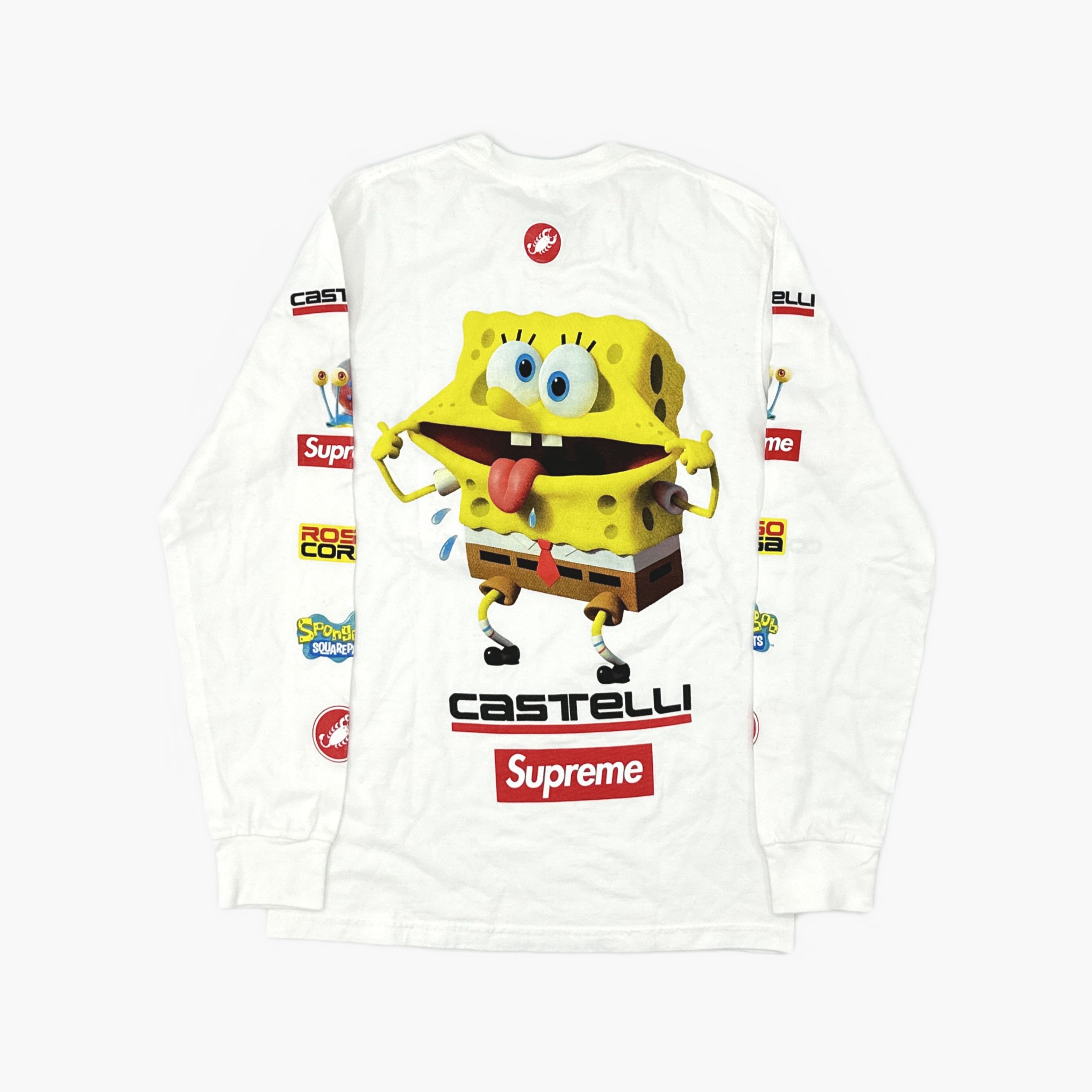 Supreme Supreme x Castelli x SpongeBob Long Sleeve Tee Size S Size US S / EU 44-46 / 1 - 2 Thumbnail