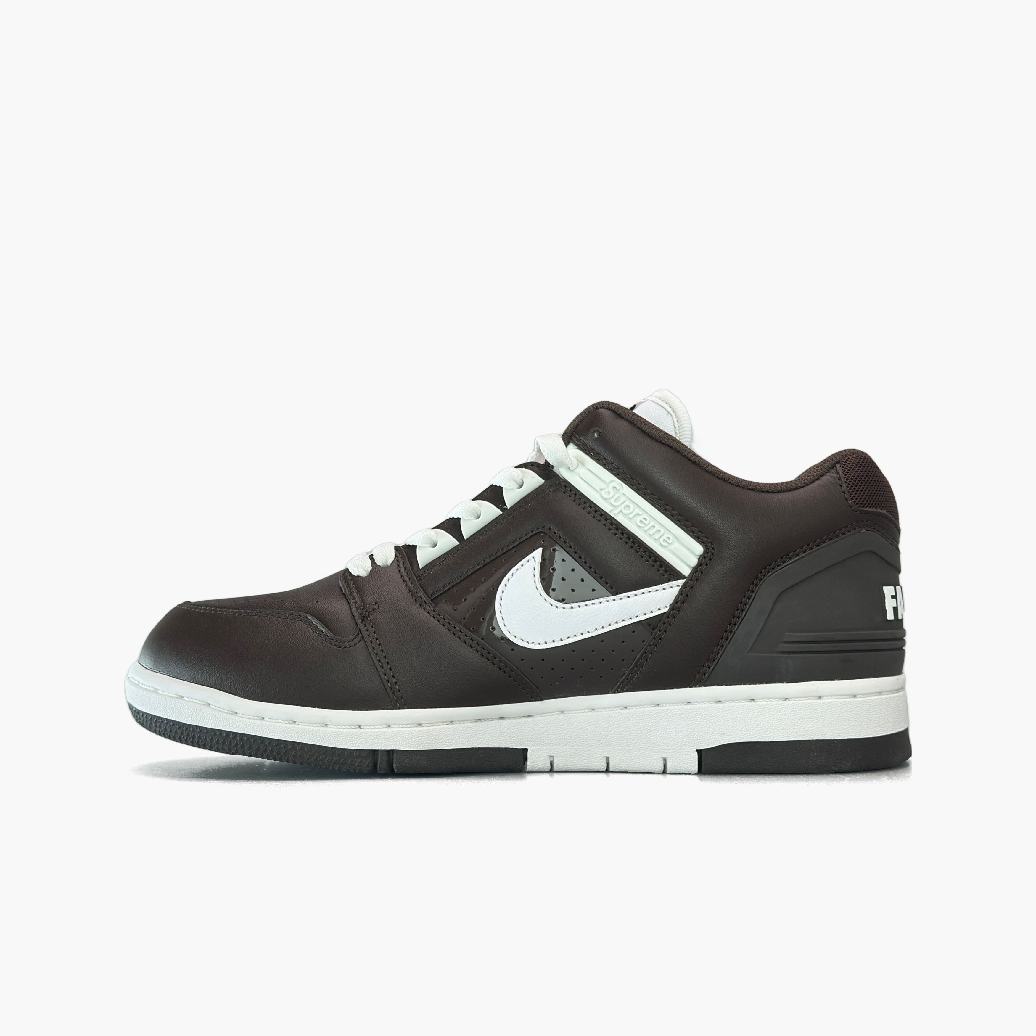 Nike Supreme x Nike SB Air Force 2 Low Brown Size 9 Size US 9 / EU 42 - 3 Thumbnail