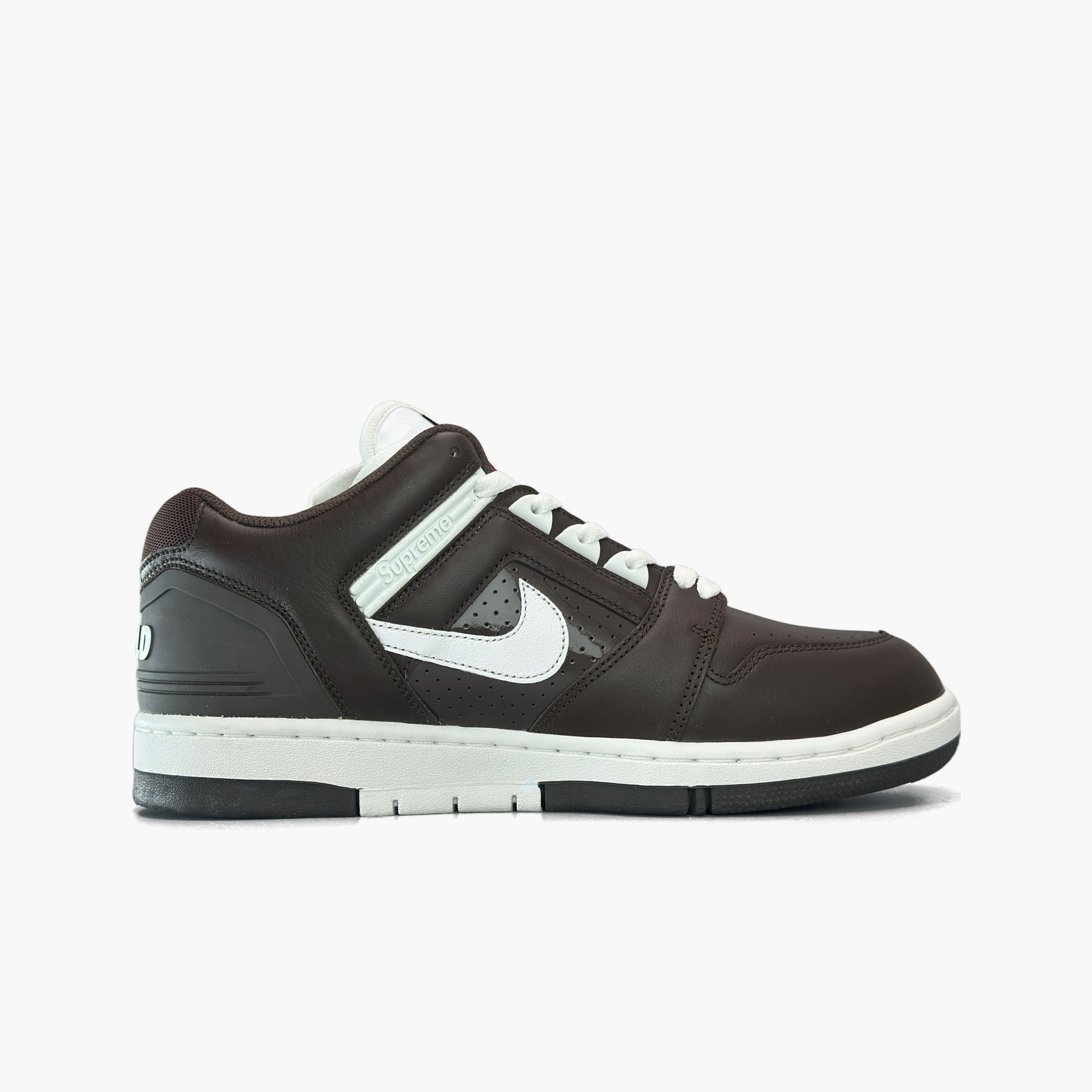 Nike Supreme x Nike SB Air Force 2 Low Brown Size 9 Size US 9 / EU 42 - 2 Thumbnail