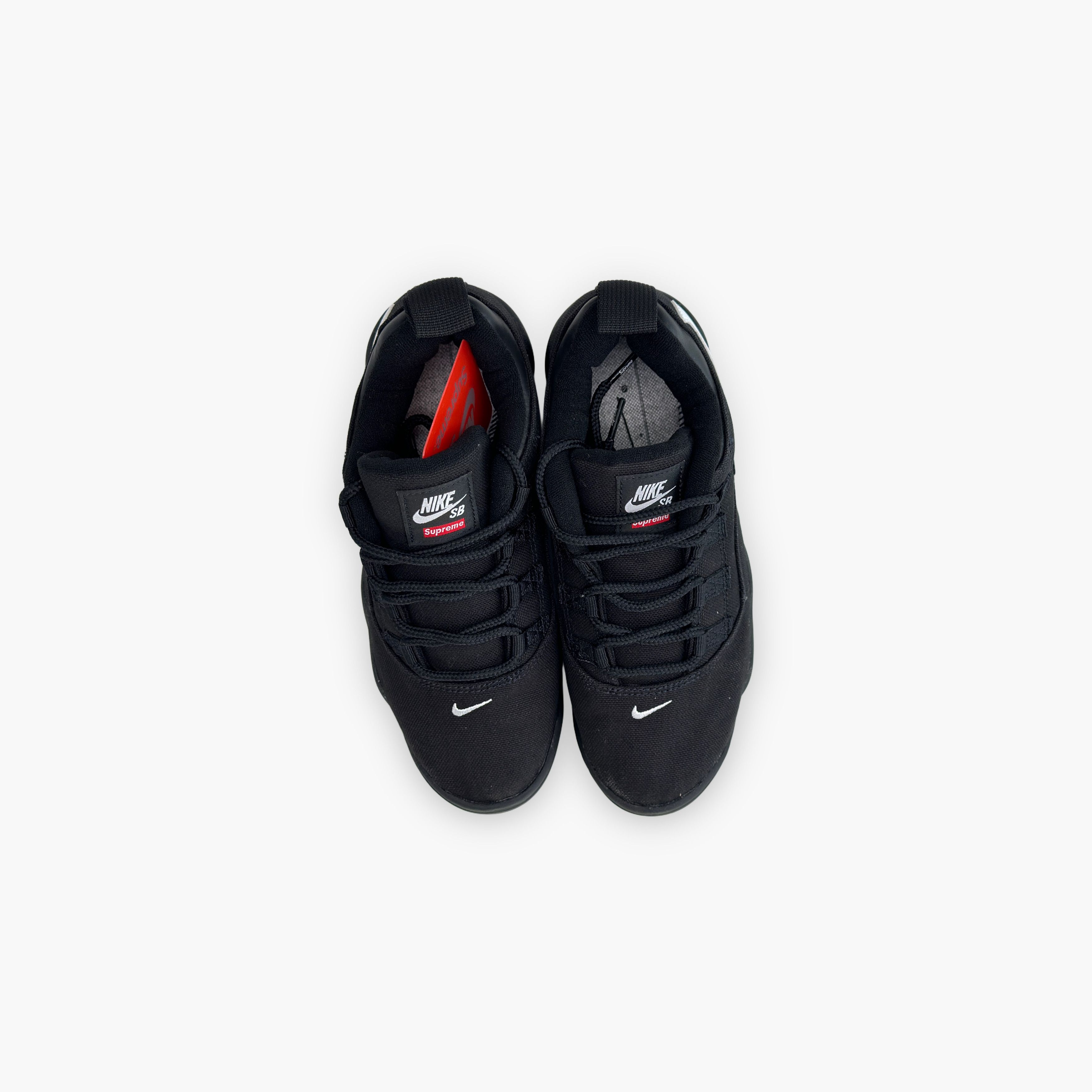 Nike × Supreme Supreme x Nike SB Darwin Low Black Size 7.5 Size US 7.5 / EU 40-41 - 9 Thumbnail